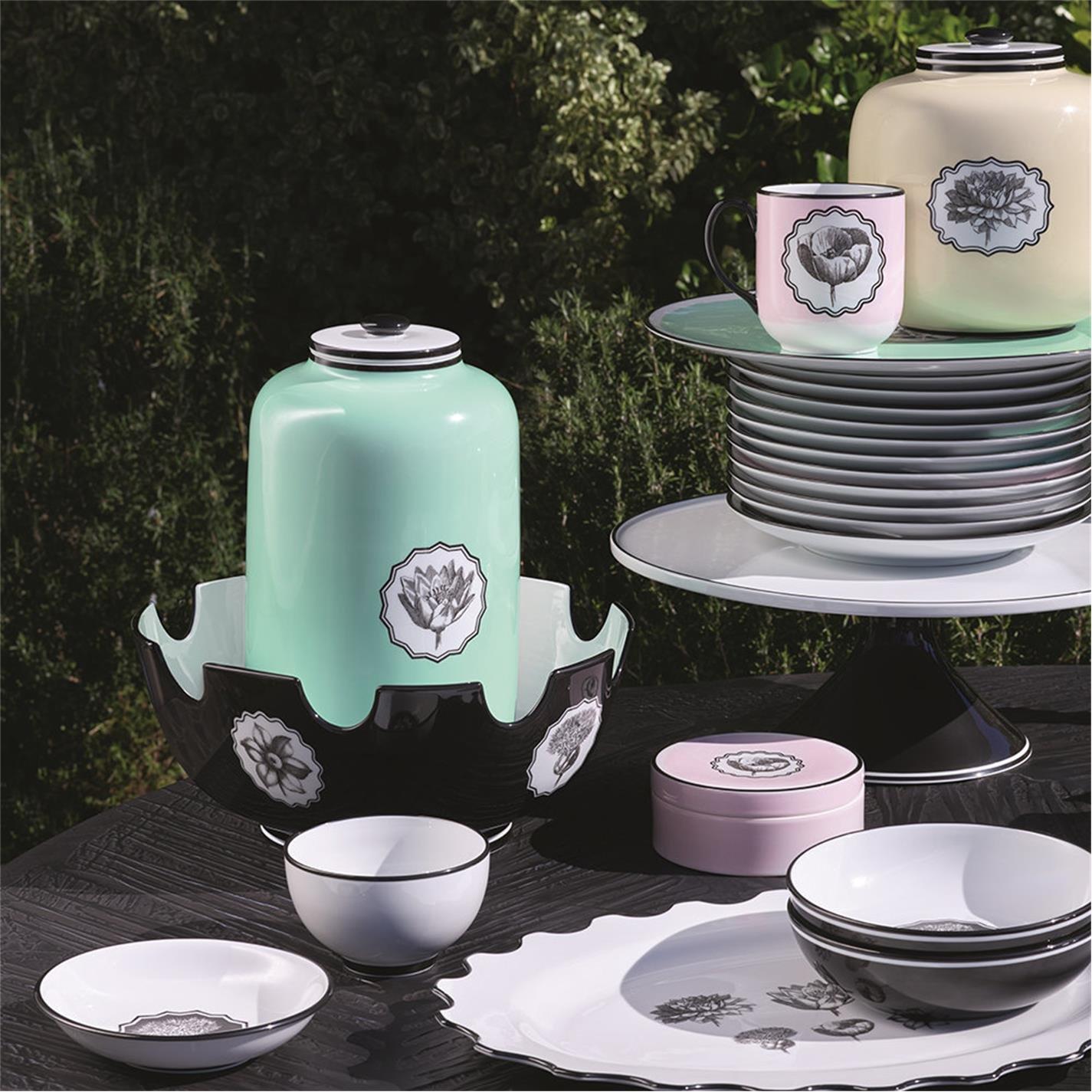 White - Christian Lacroix - Lacroix Herbariae Mug - Set of 4 - 4