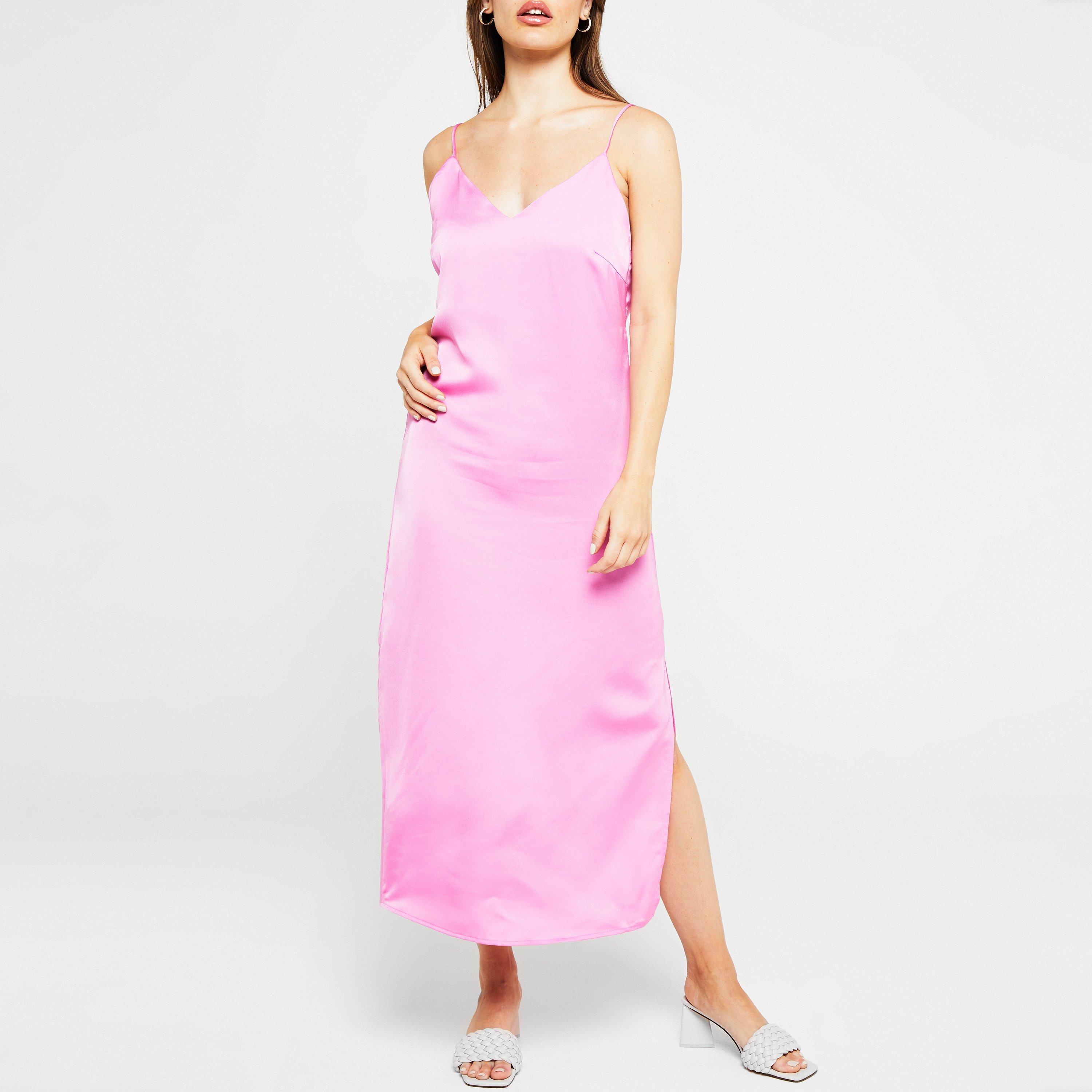 Fuschia Pink - Vila - Ellette Dress - 2