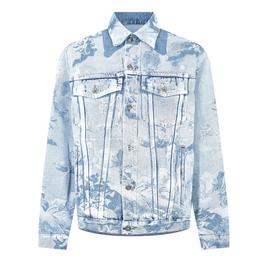 Off White Skate Painting Denim Jacket