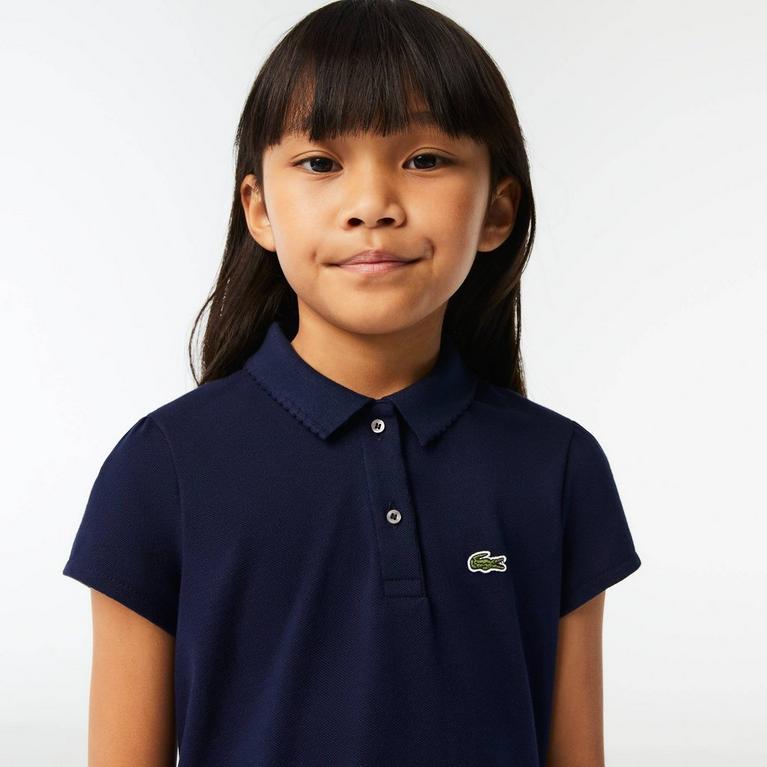 Marine 166 - Lacoste - Essential Polo T-shirt Baby Girls - 4