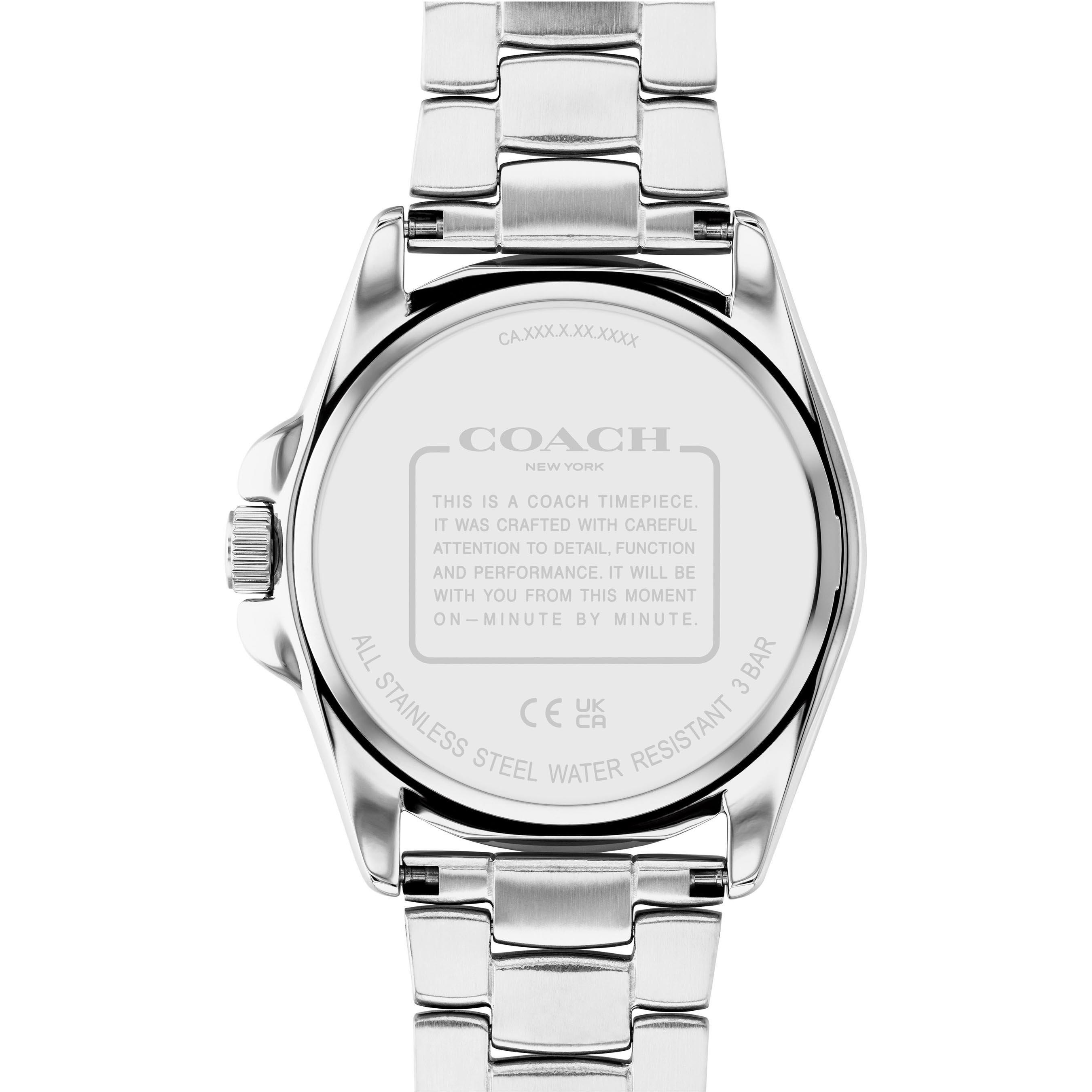Stainless Steel - Coach - Ladies Coach Watch - 3