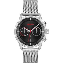 Hugo Gents HUGO ADVISE Stainless Steel Mesh Strap Watch