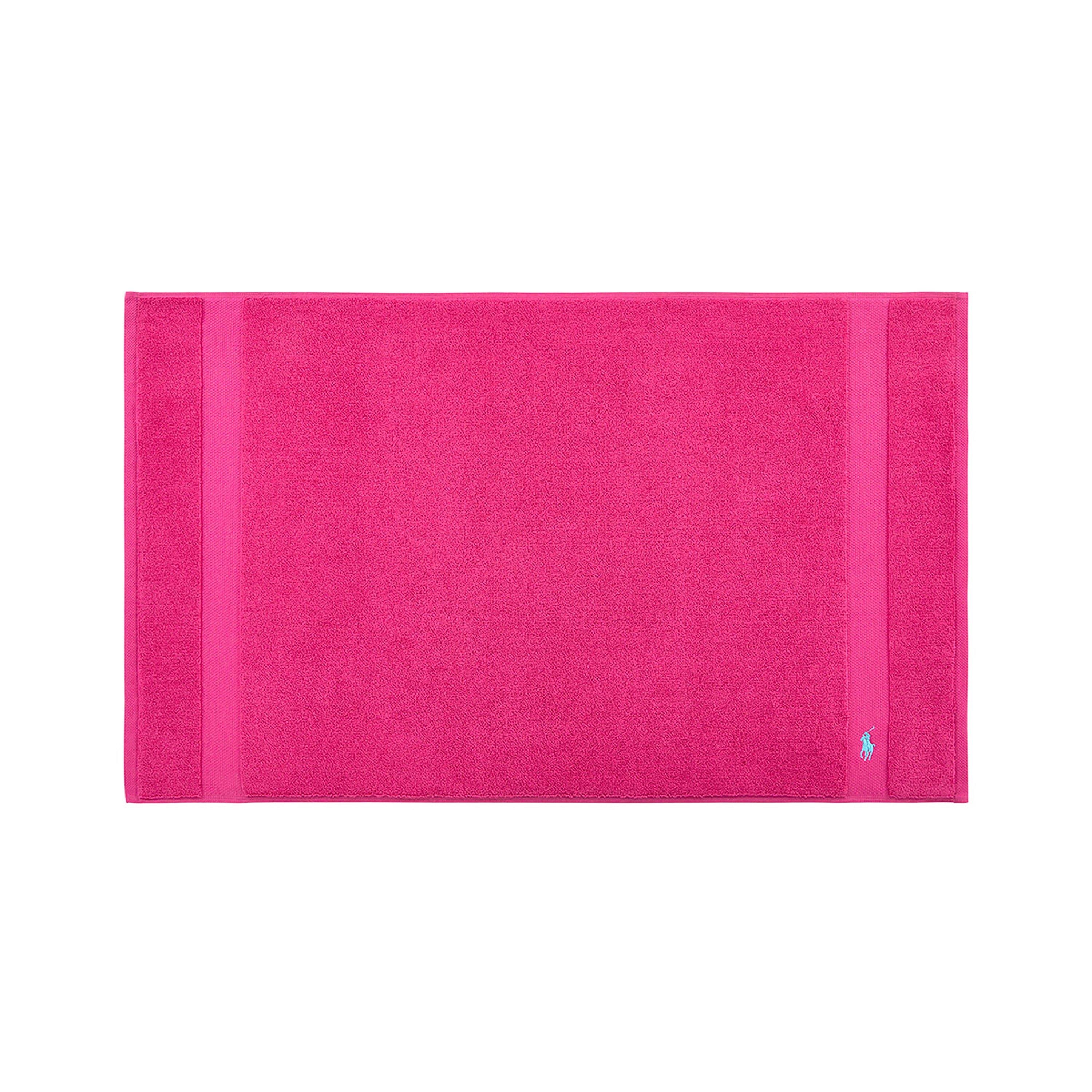 Ralph Lauren Home  Polo Player Bath Mats - Pink Sky - 55x90cm