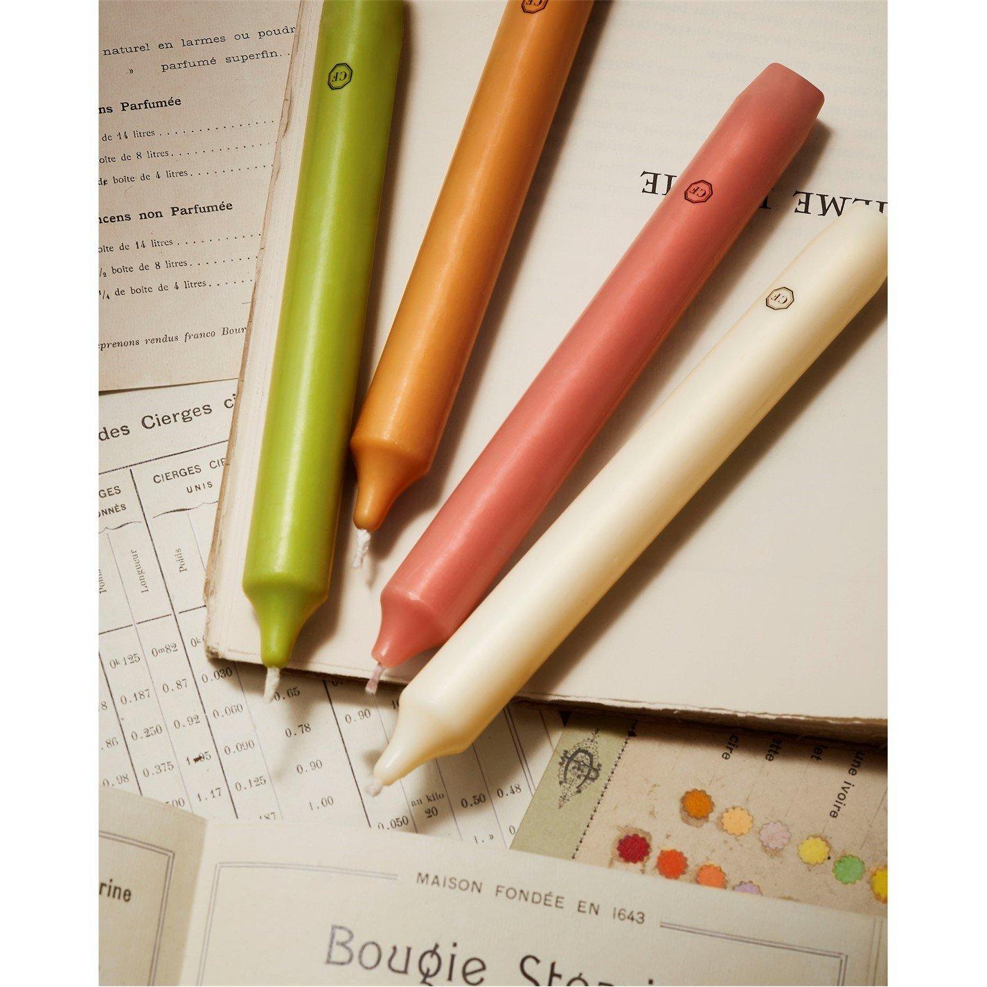 Spearmint - Carriere Freres - Scented Taper Candles - Pack of 6 - 2