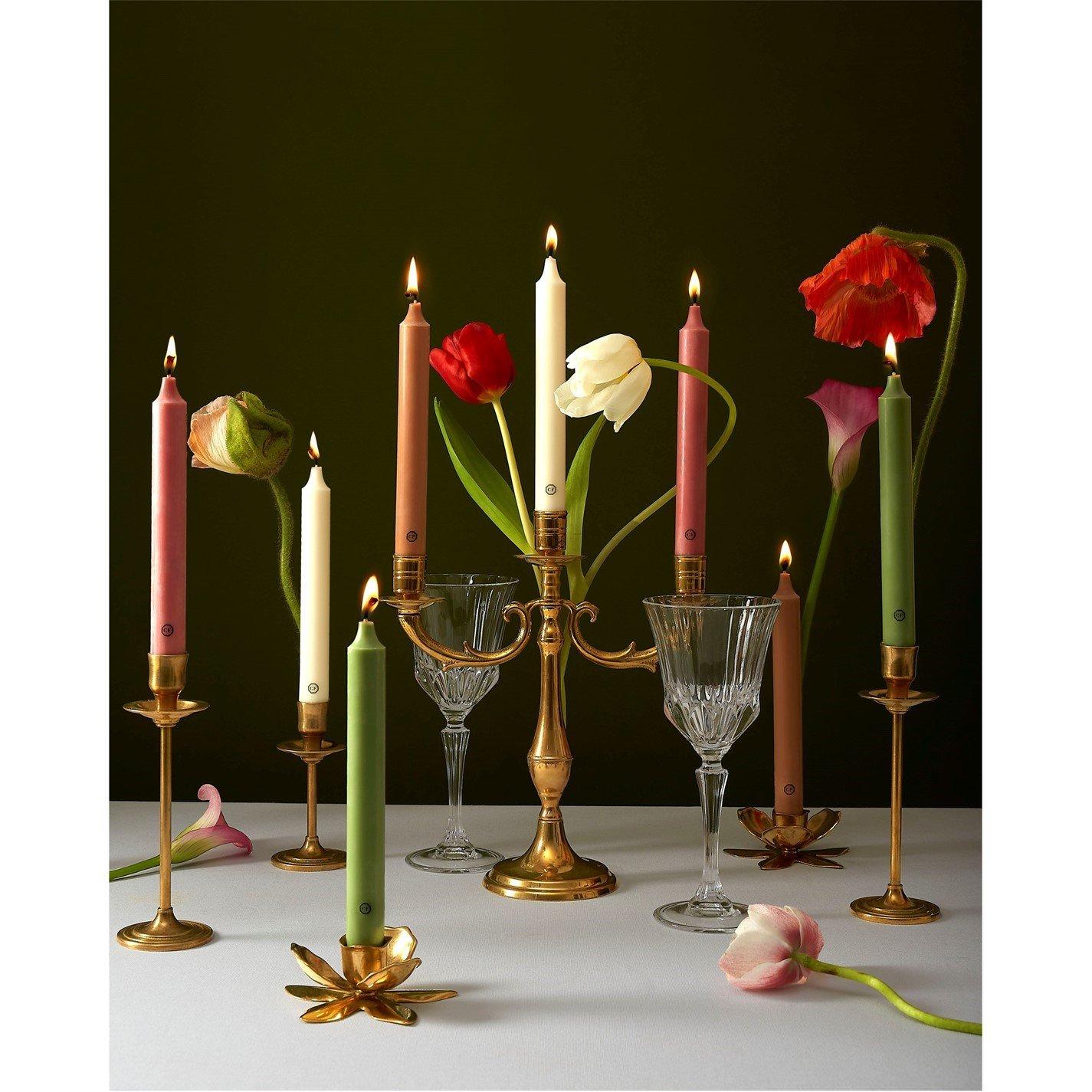 Spearmint - Carriere Freres - Scented Taper Candles - Pack of 6 - 4