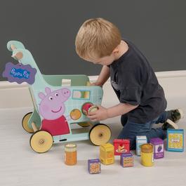 Peppa Pig GAME Peppa Pig Shape Sorting Super Market Trolley