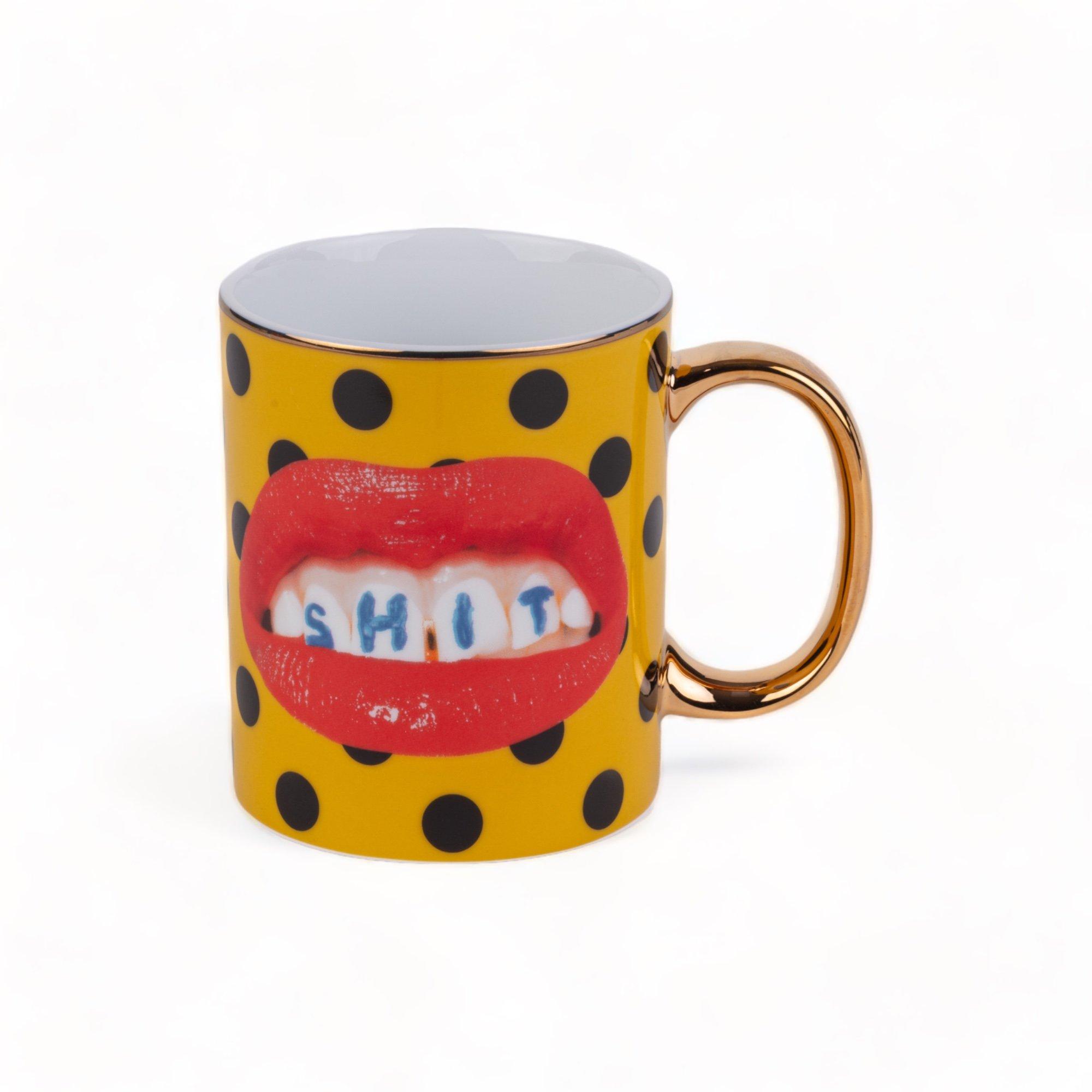 Seletti Wears Toiletpaper  Seletti Toiletpaper Mug - Sh*T