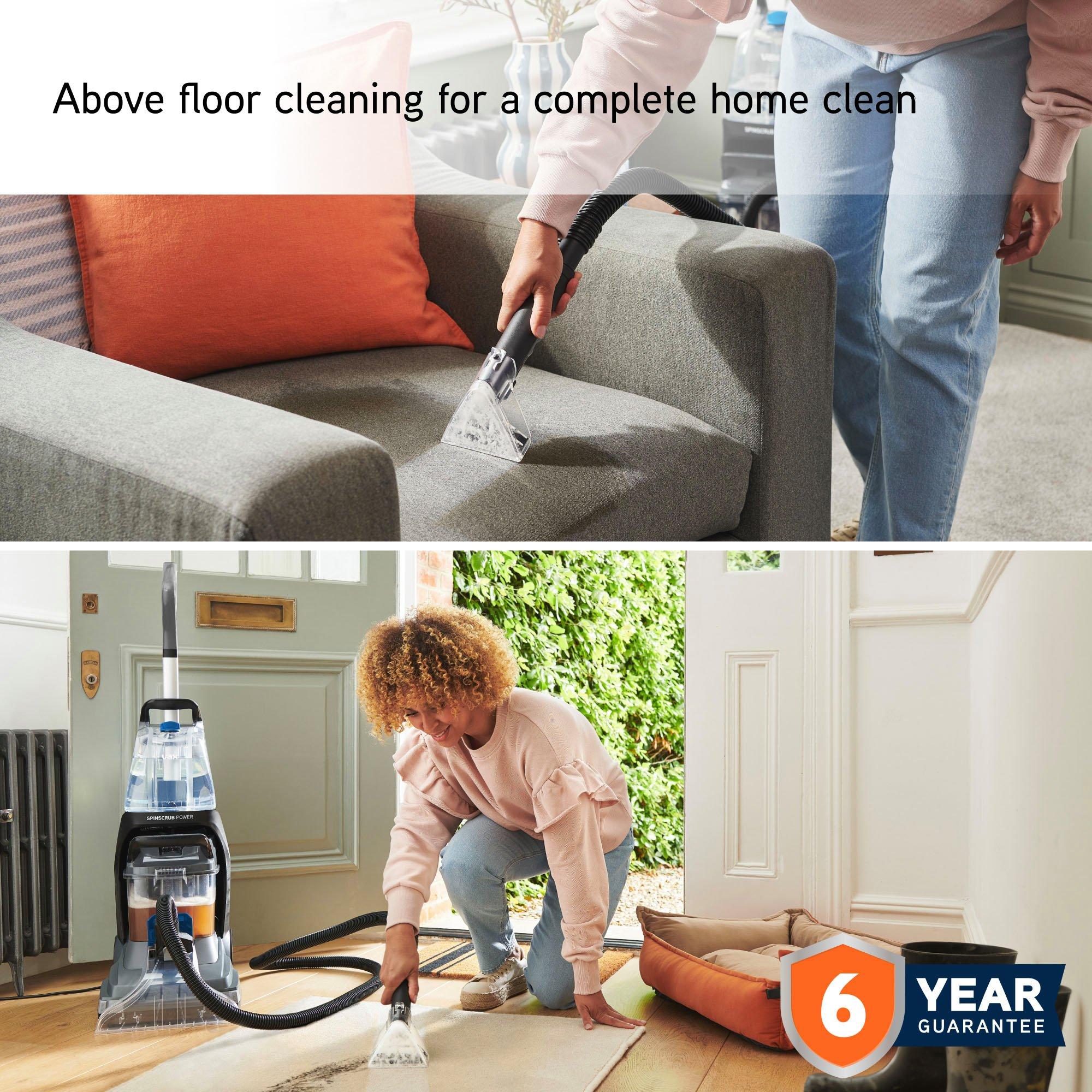 Grey - Vax - SpinScrub Power Carpet Cleaner - 7