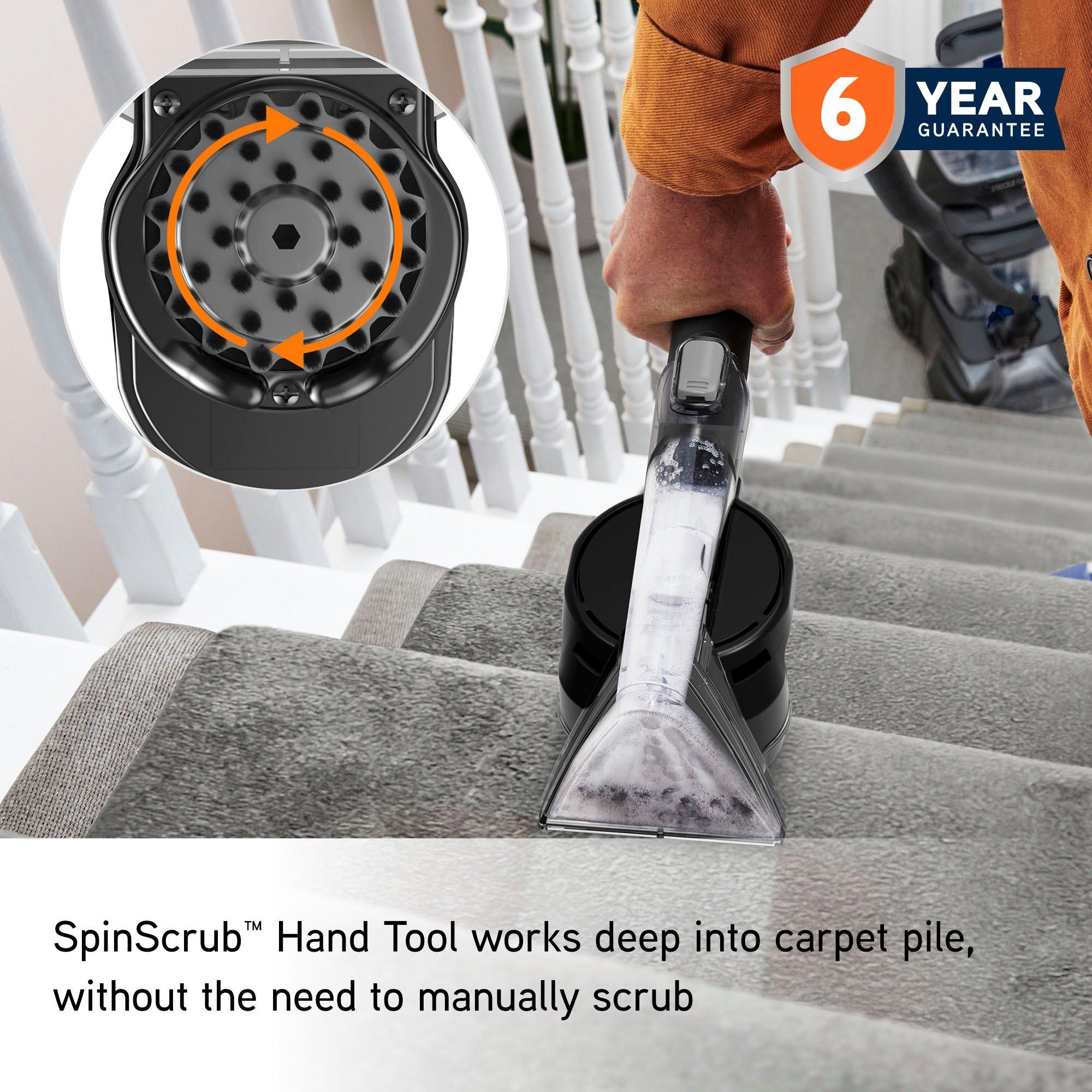 Grey - Vax - SpinScrub Power Plus Carpet Cleaner - 4