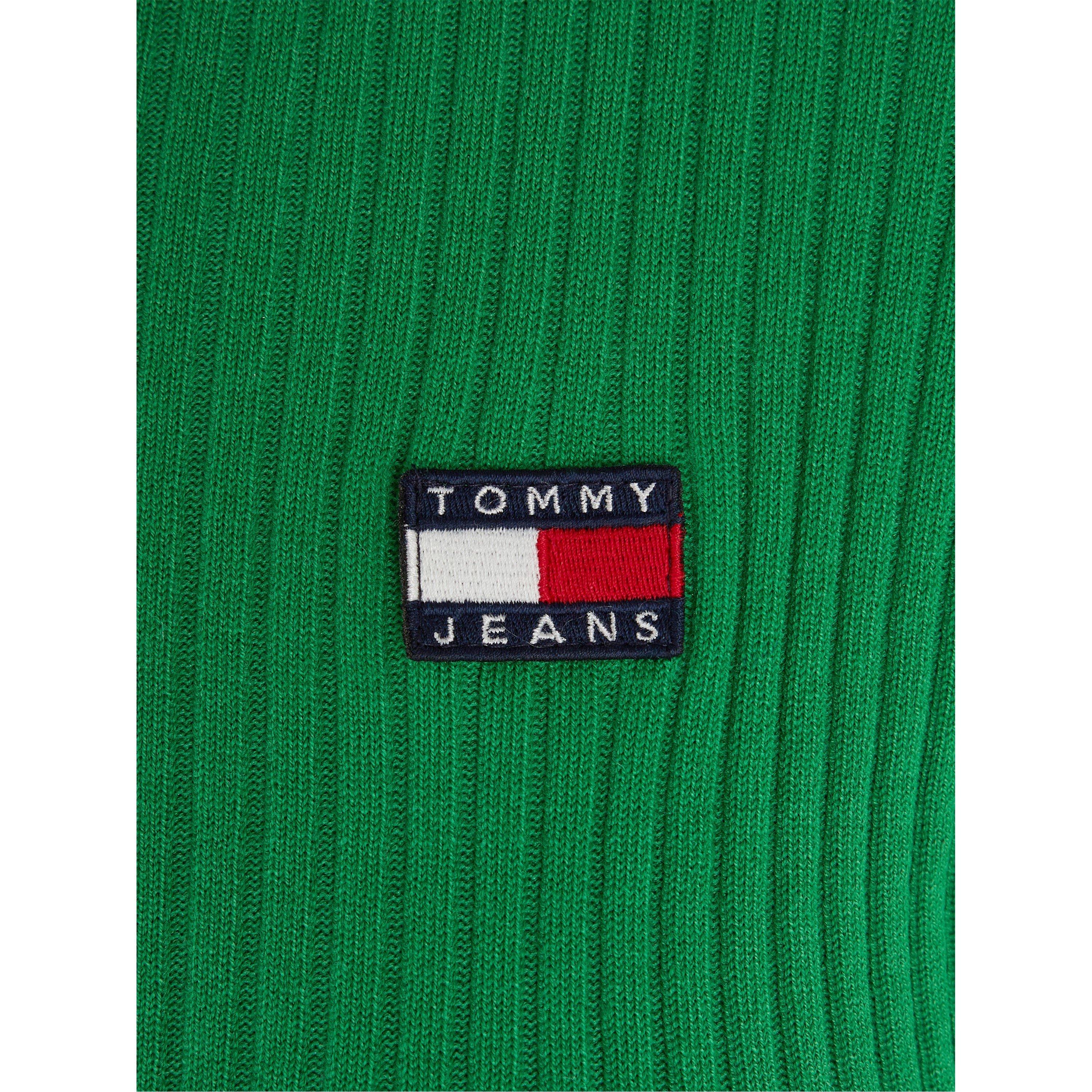 Coastal Green - Tommy Jeans - Badge zip through sweater - 5