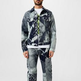 Aries Patchwork Denim Jacket