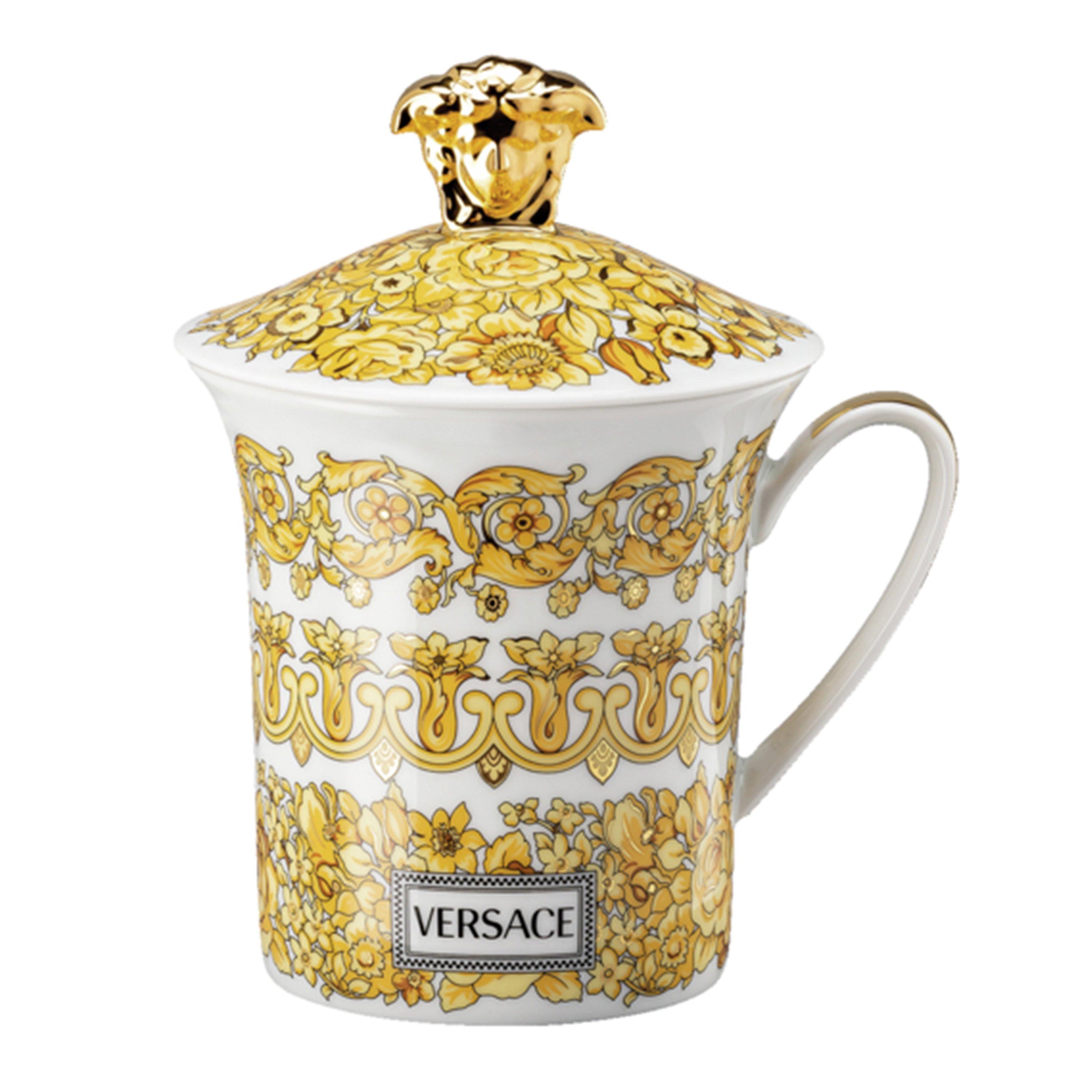 Versace Home VersaceHome Versace 30th Anniversary Mug with Lid - Medusa Rhapsody