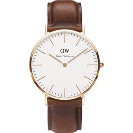 Daniel Wellington 40 St Mawes Stainless Steel Classic Quartz Watch