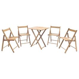 TRAMONTINA 5 Piece Foldable Bistro Set