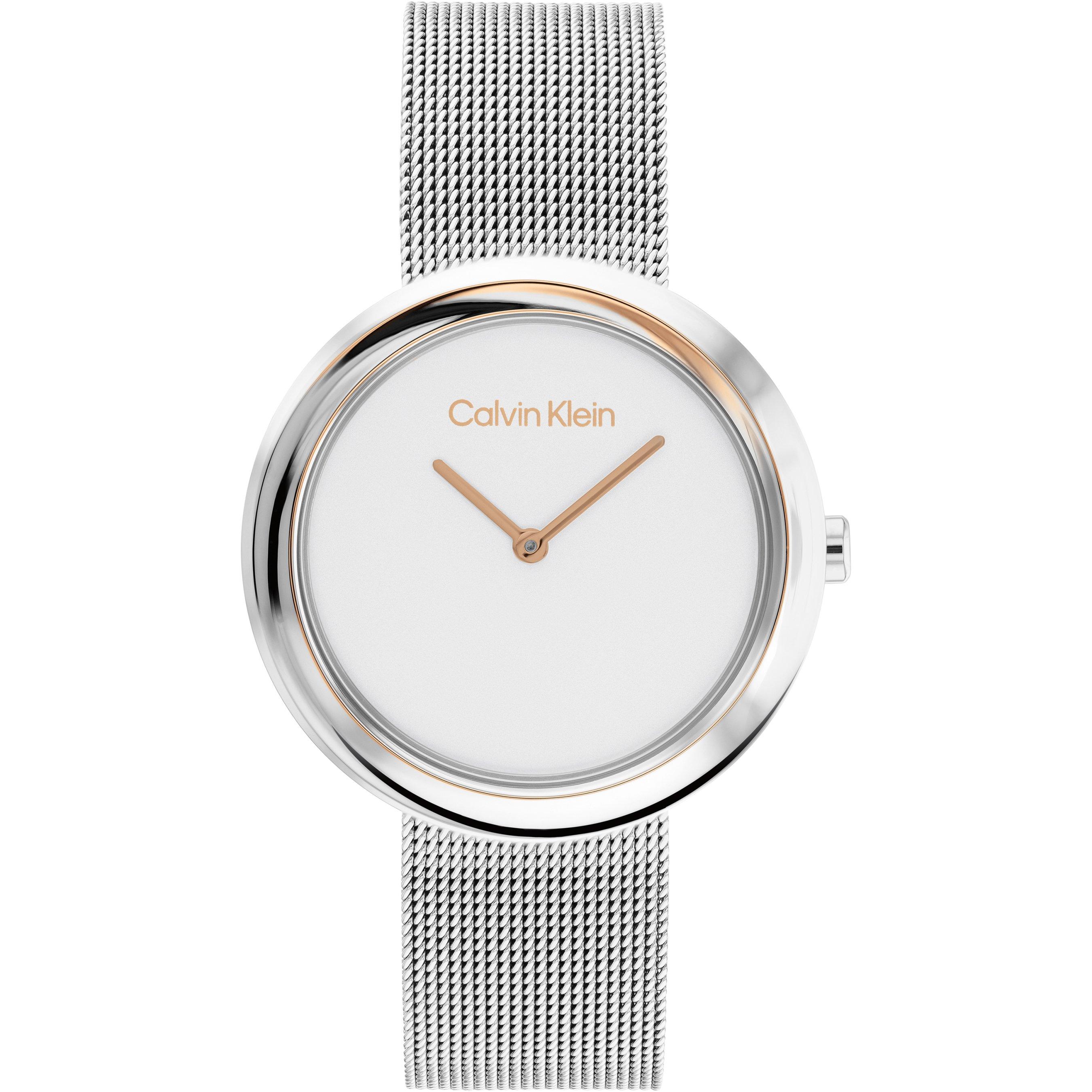 Calvin Klein Twisted Bezel Watch
