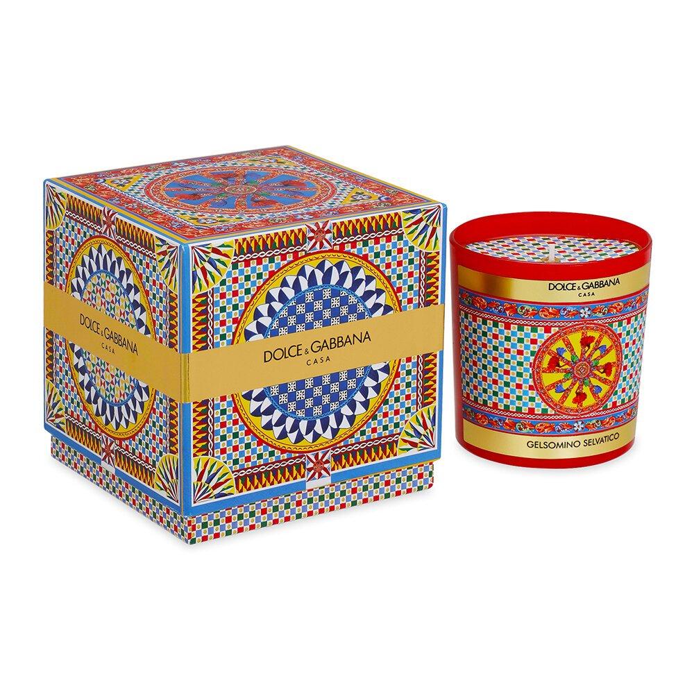 Multicoloured - Dolce and Gabbana Casa - DolceandGabbanaCasa Carretto Scented Candle - Wild Jasmine - 250g - 3