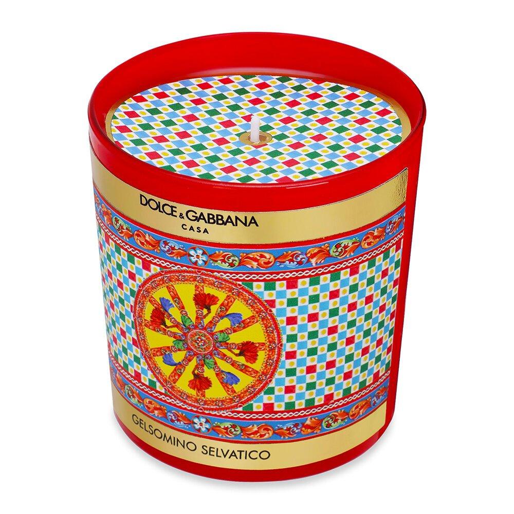 Multicoloured - Dolce and Gabbana Casa - DolceandGabbanaCasa Carretto Scented Candle - Wild Jasmine - 250g - 4