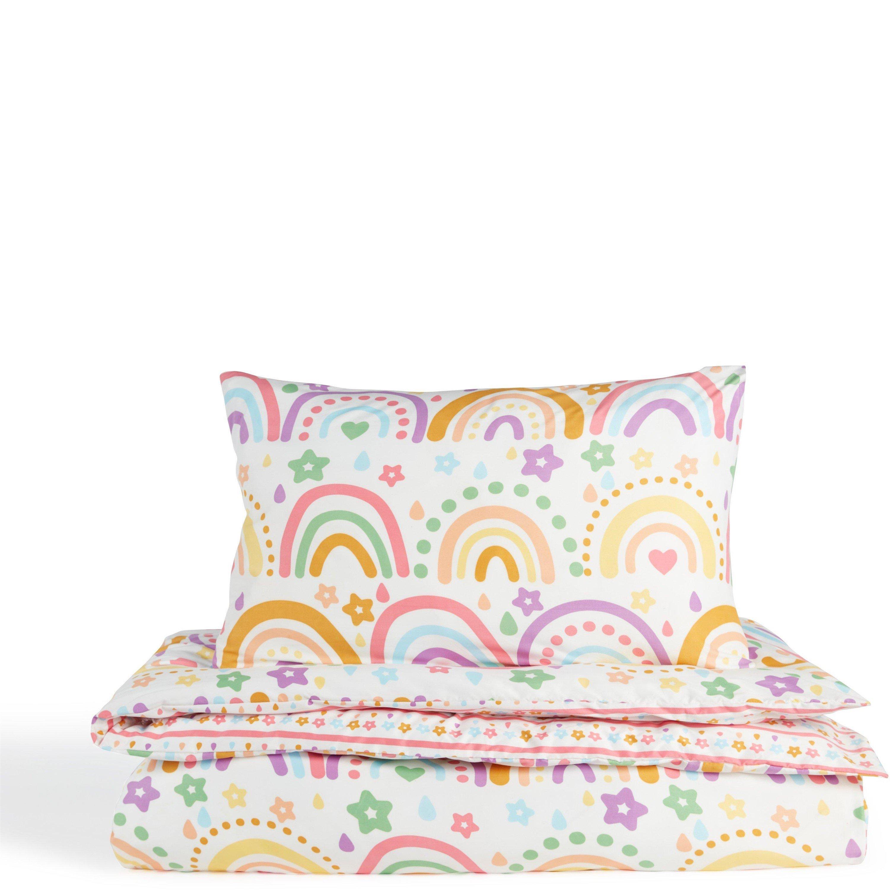 Multi - Homelife - Rainbow Stars Duvet Set - 2
