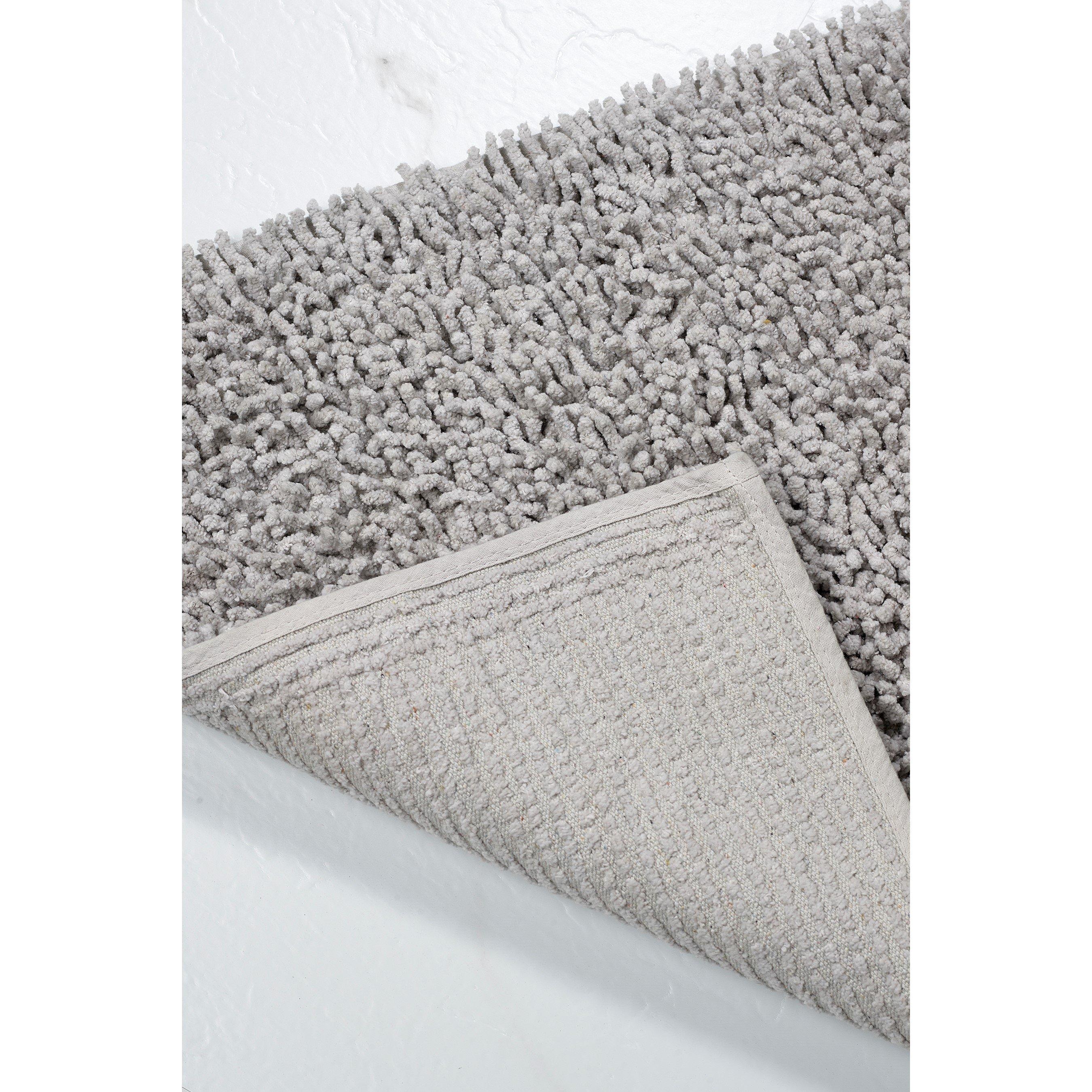 Silver - Homelife - Cotton Loop Bathmat - 3
