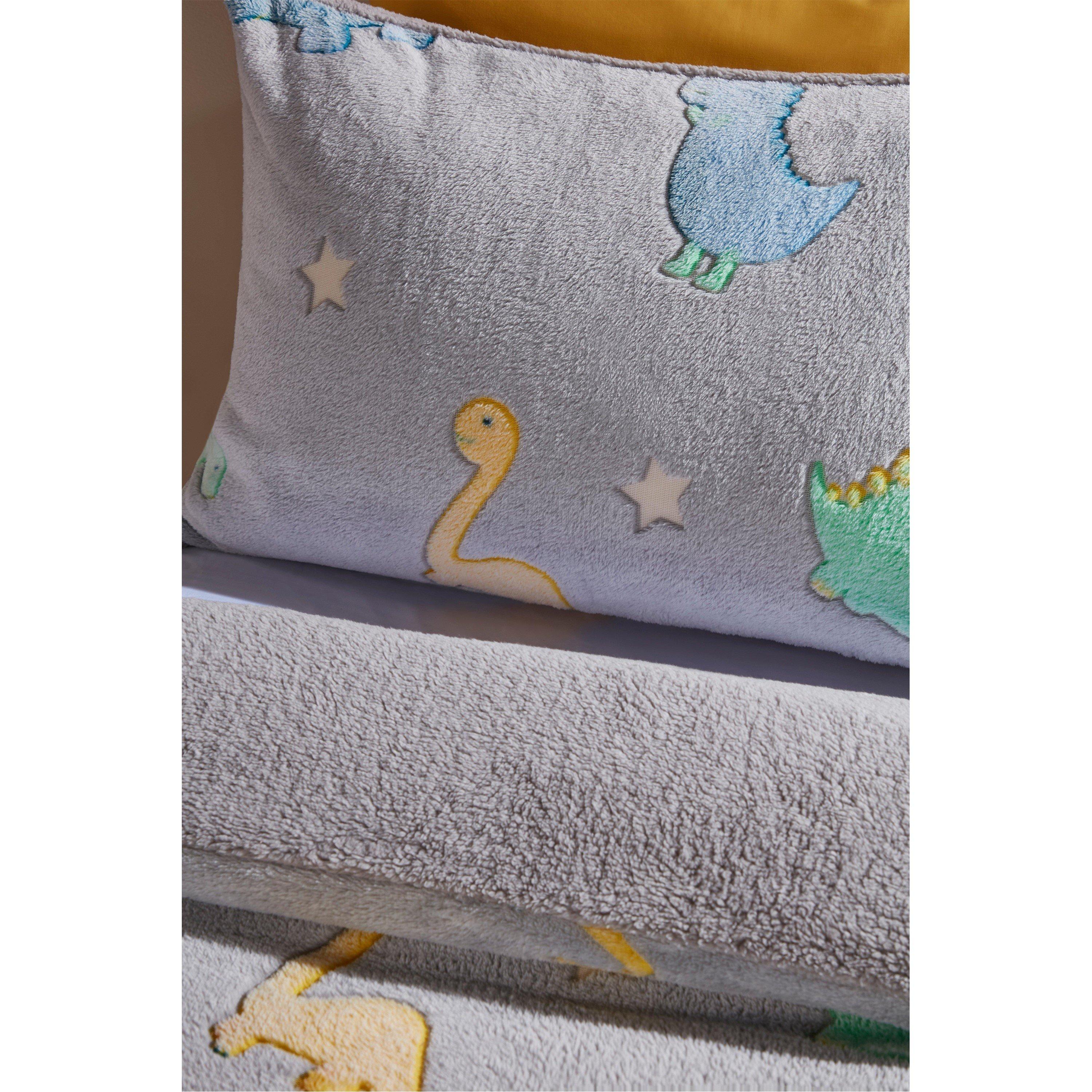 Dinosaur - Homelife - In The Dark Dino Teddy Fleece Duvet Cover Sets - 3