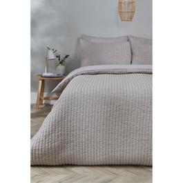 Homelife Jersey Pinsonic Panel Duvet Set