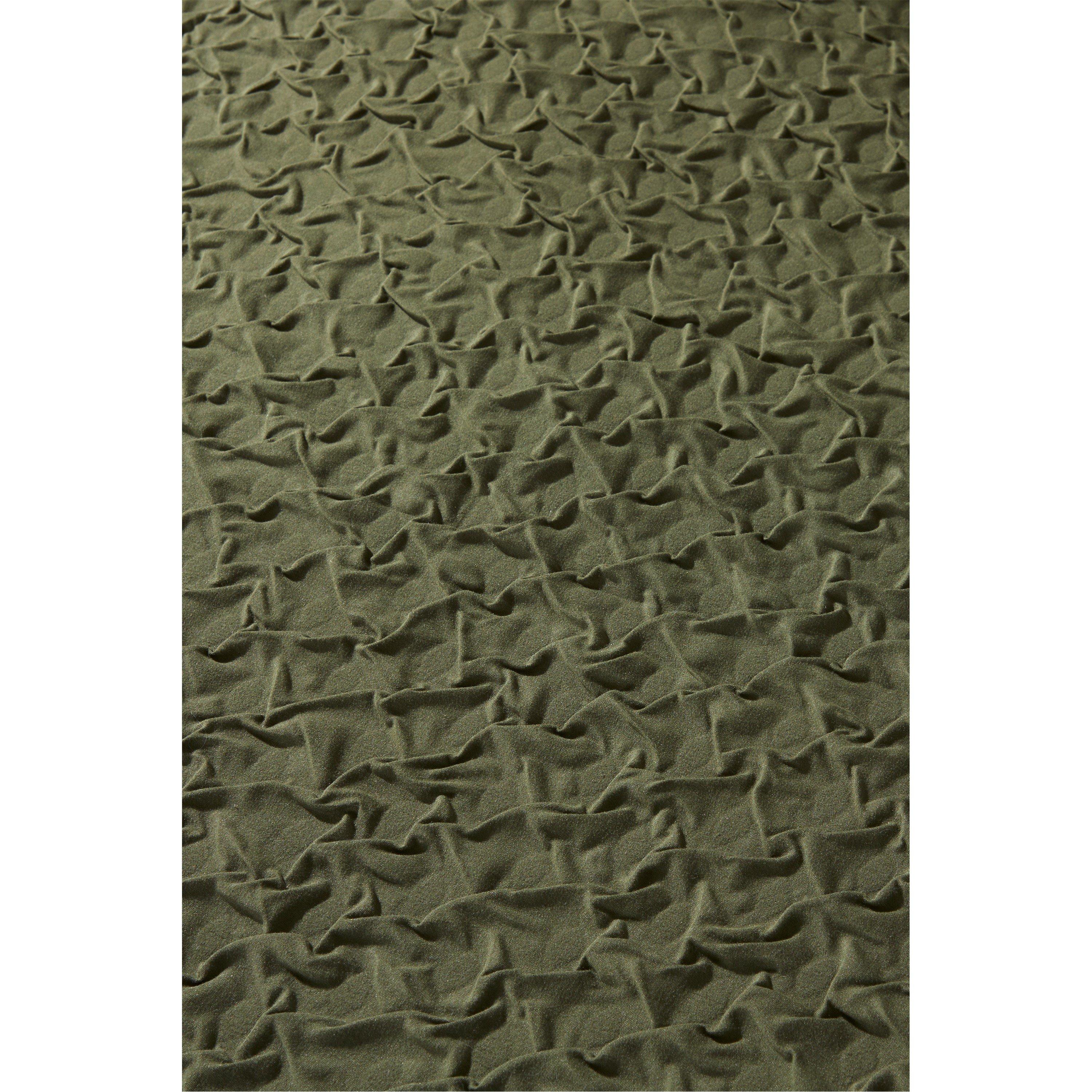 Green - Homelife - Michigan Crinkle Duvet Set - 4