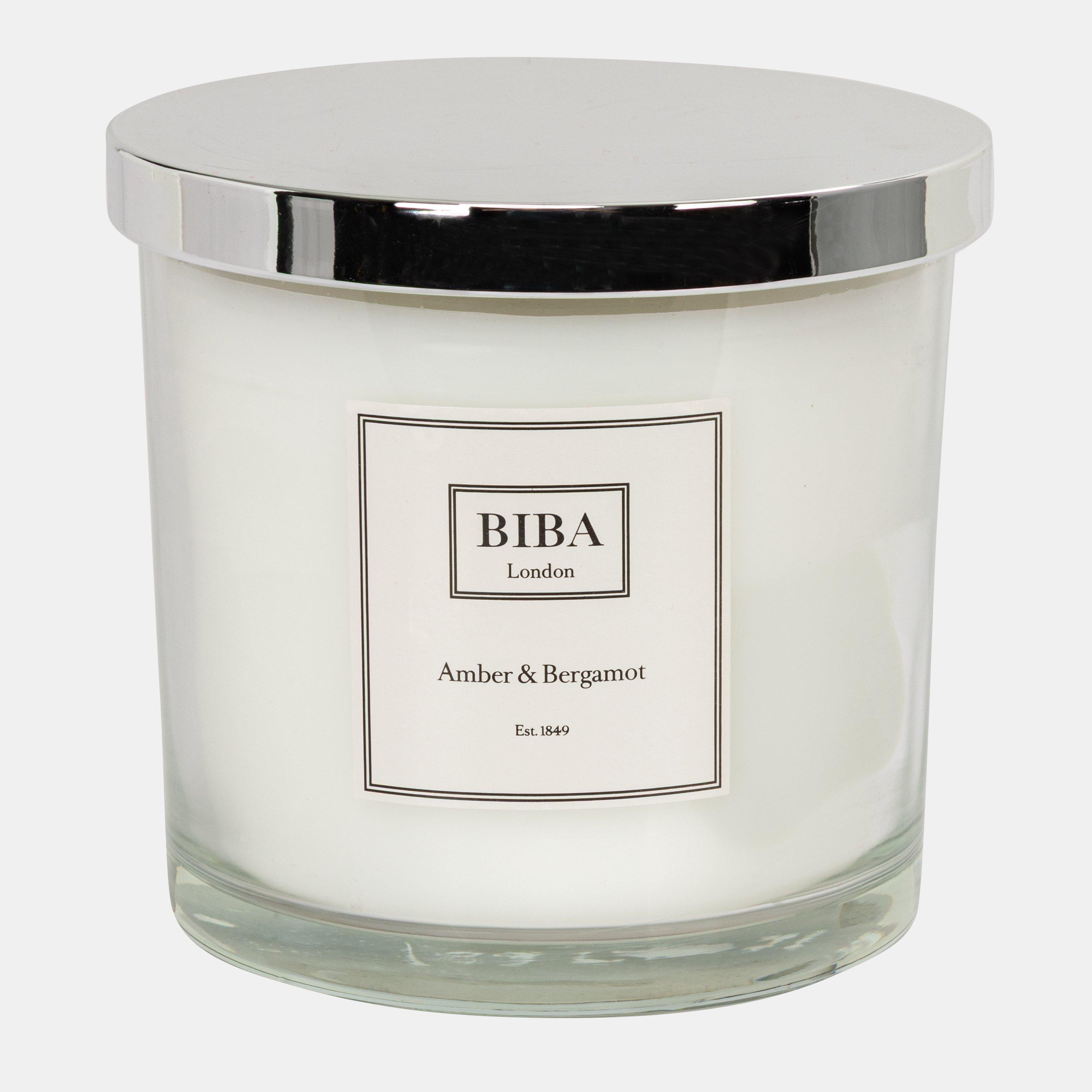 Biba  370G Candle - Amber & Berg