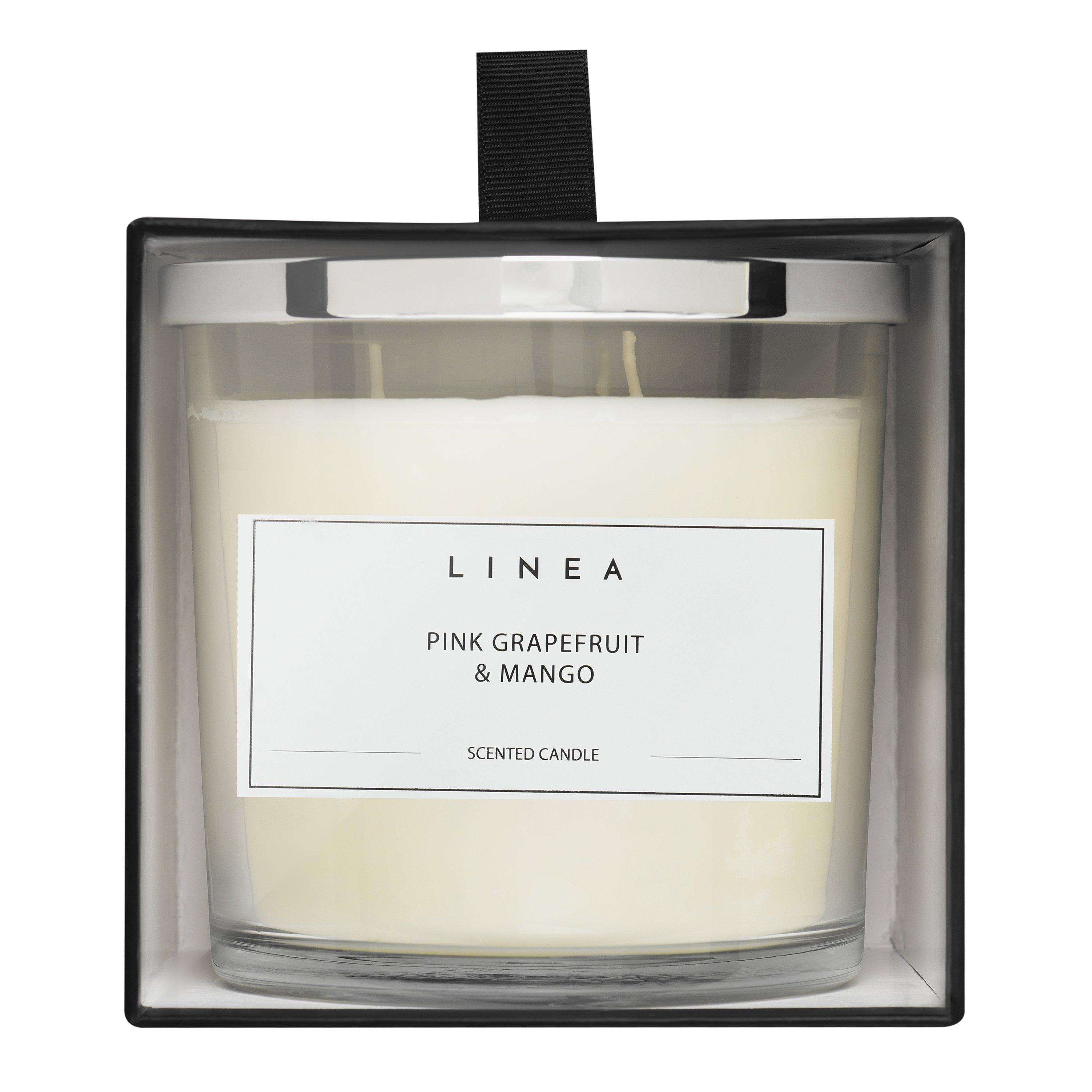 Pink Grapefruit - Linea - Three Wick Candle - 2
