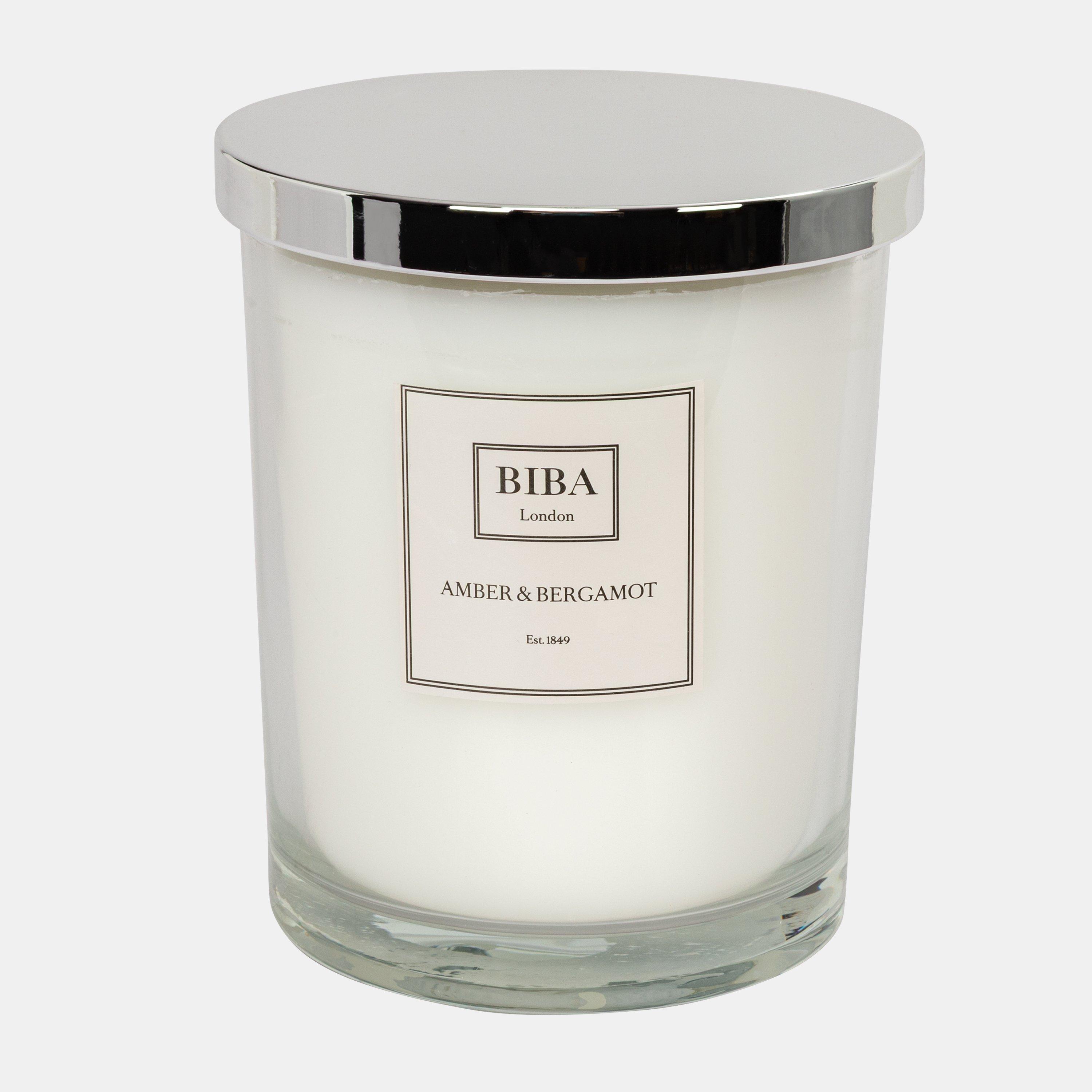 Biba  480G Candle - Amber & Berg