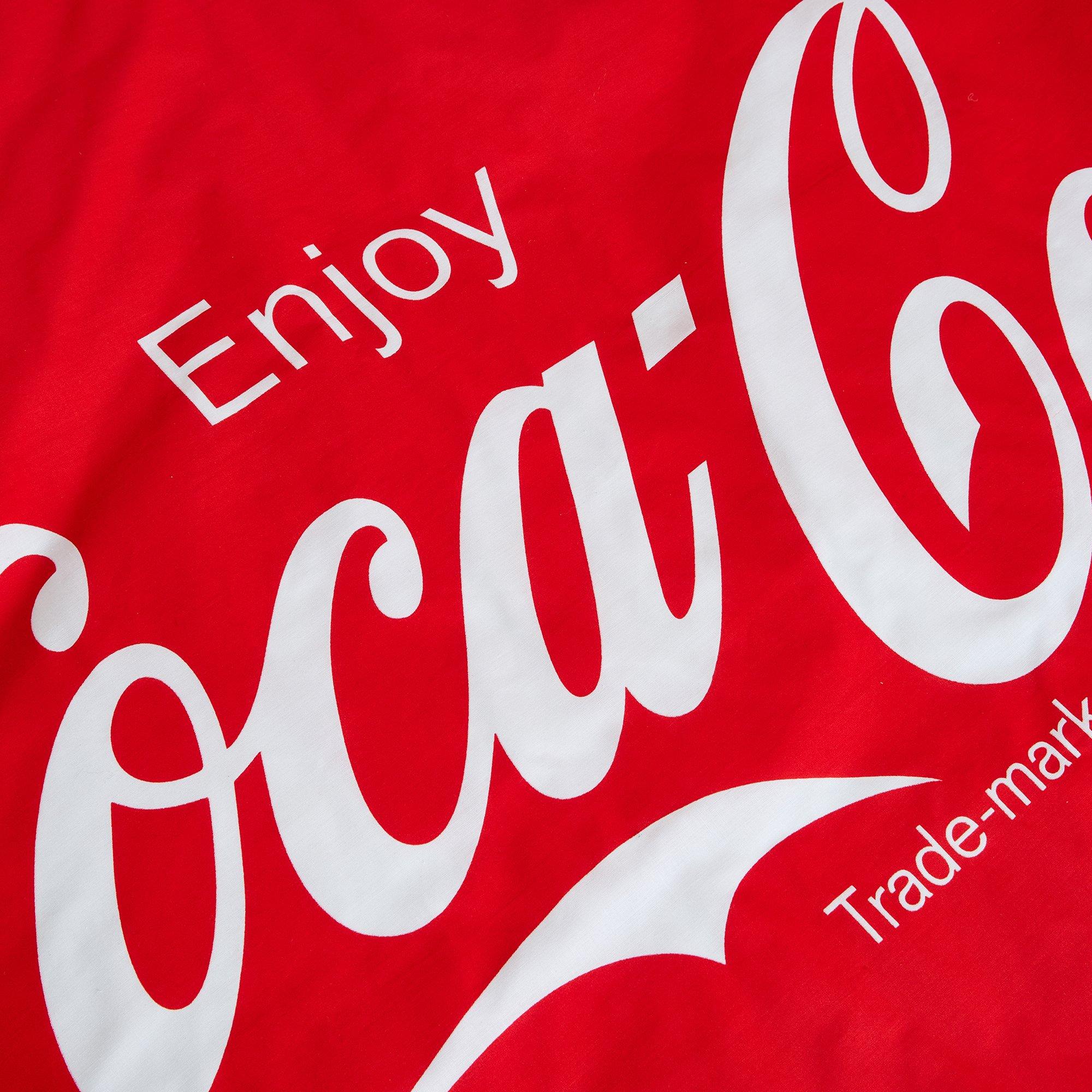 Red - Coca Cola - Coca-Cola Officially Licensed Double Bedding Set (1 duvet cover 2 pillowcases) - 3