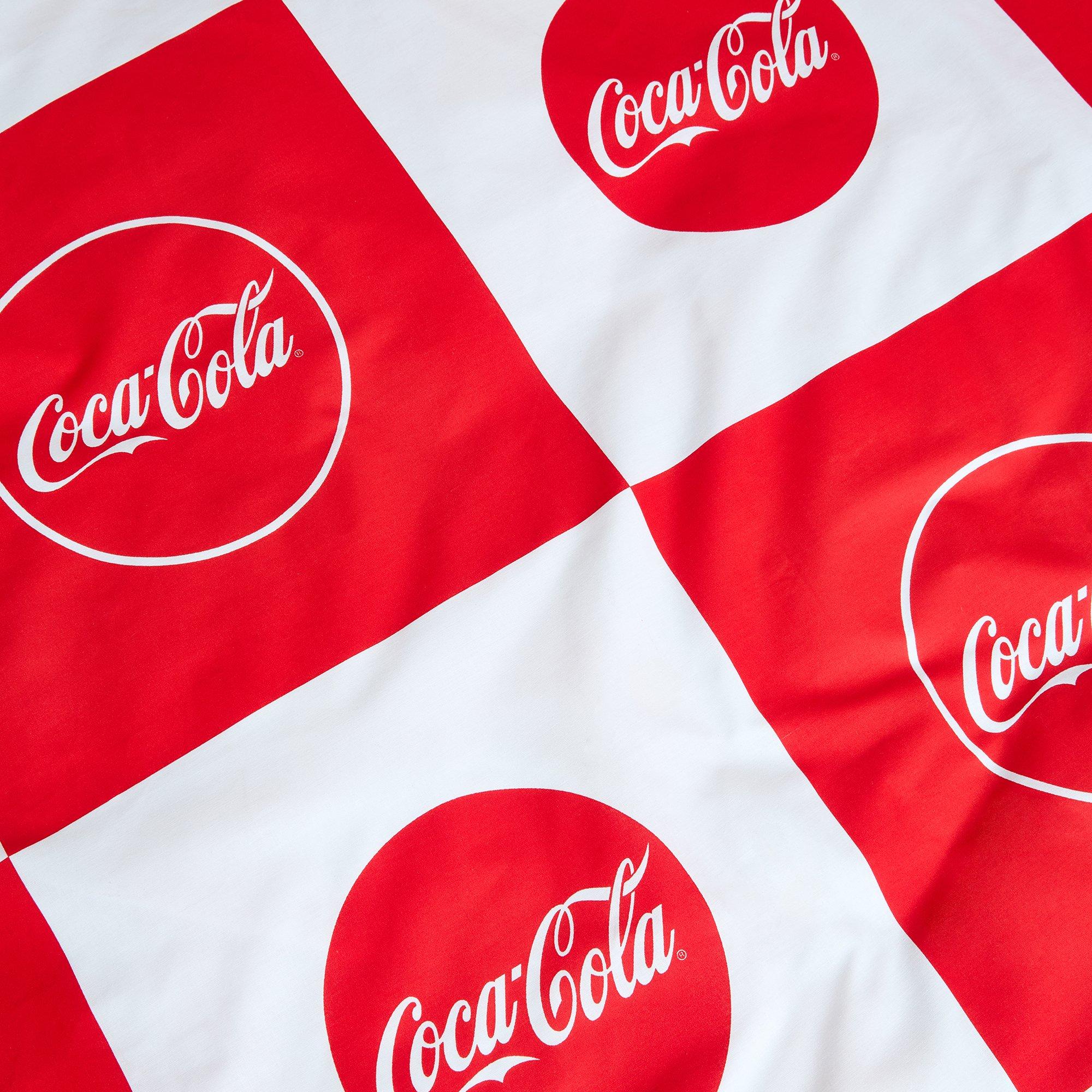 Red - Coca Cola - Coca-Cola Officially Licensed Single Bedding Set (1 duvet cover 1 pillowcase) - 4