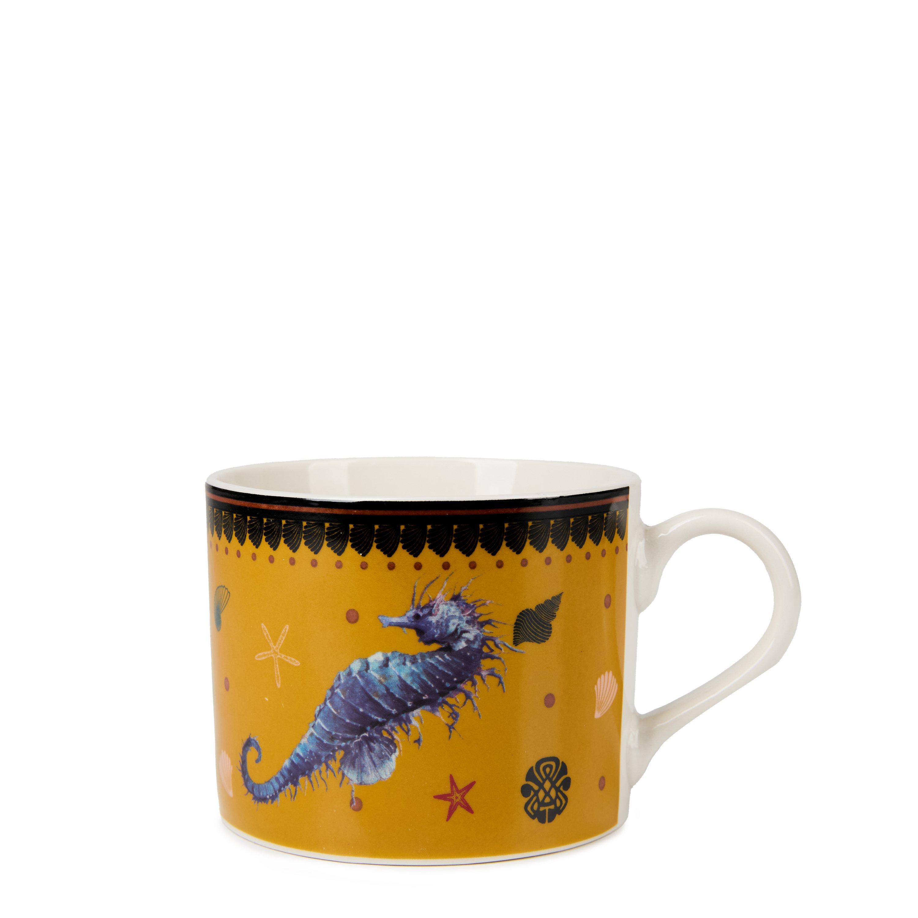 Sob o Mar - Biba - Printed Mugs Set of 4 - 2