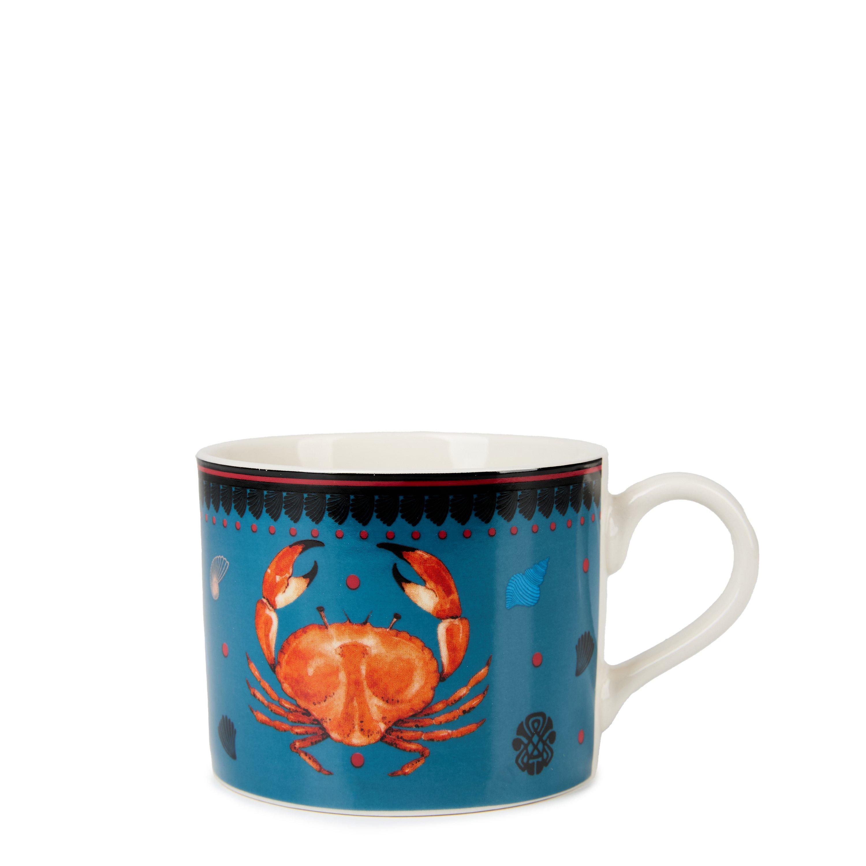 Sob o Mar - Biba - Printed Mugs Set of 4 - 3