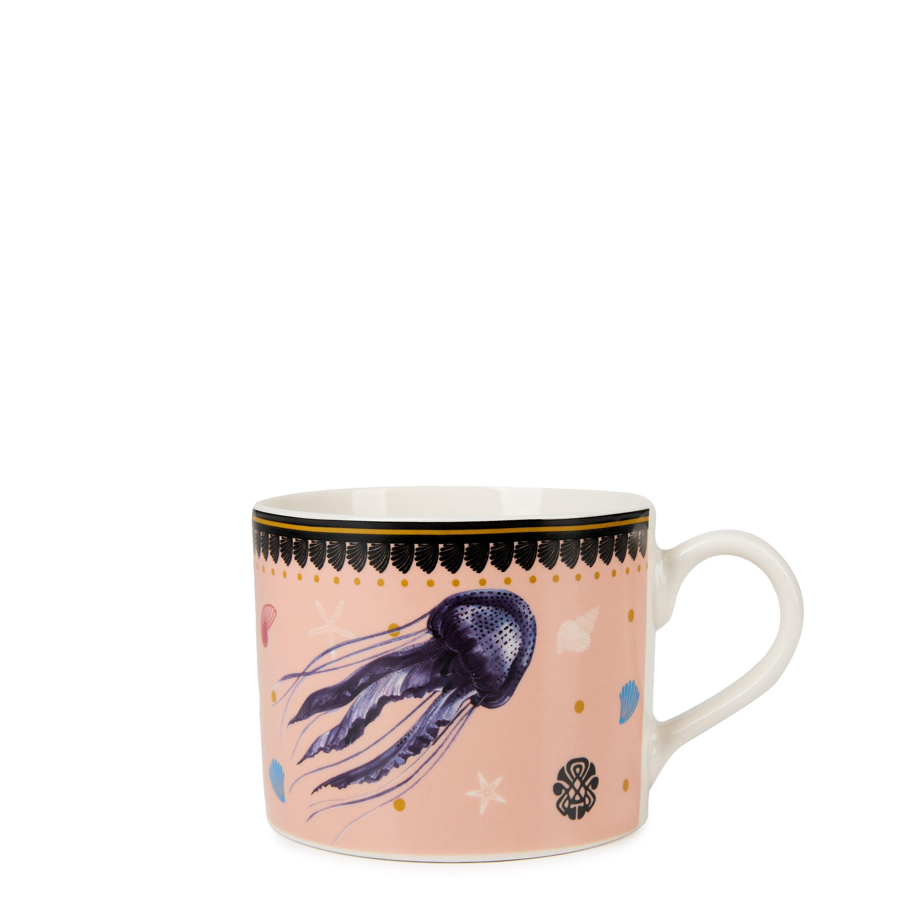 Sob o Mar - Biba - Printed Mugs Set of 4 - 5