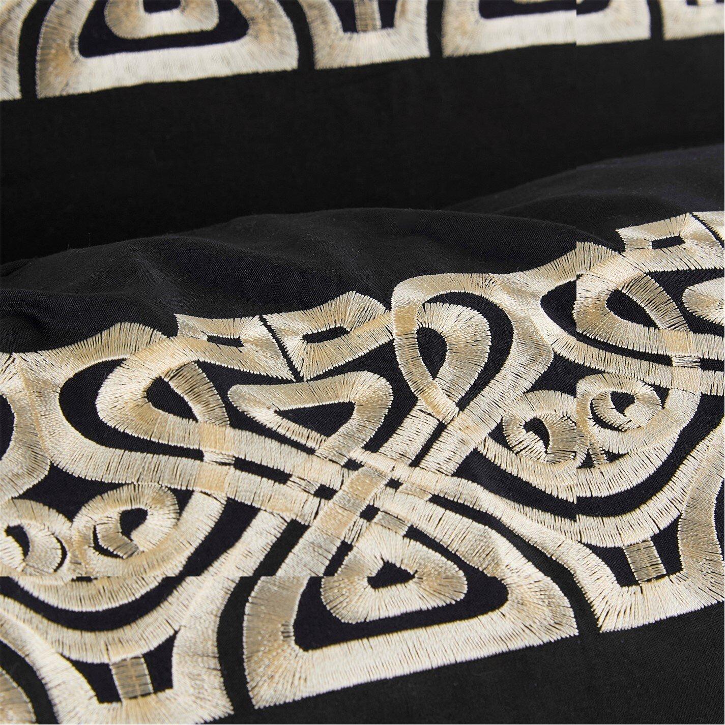 Black - Biba - Serena Pillowcases Set of 2 - 3