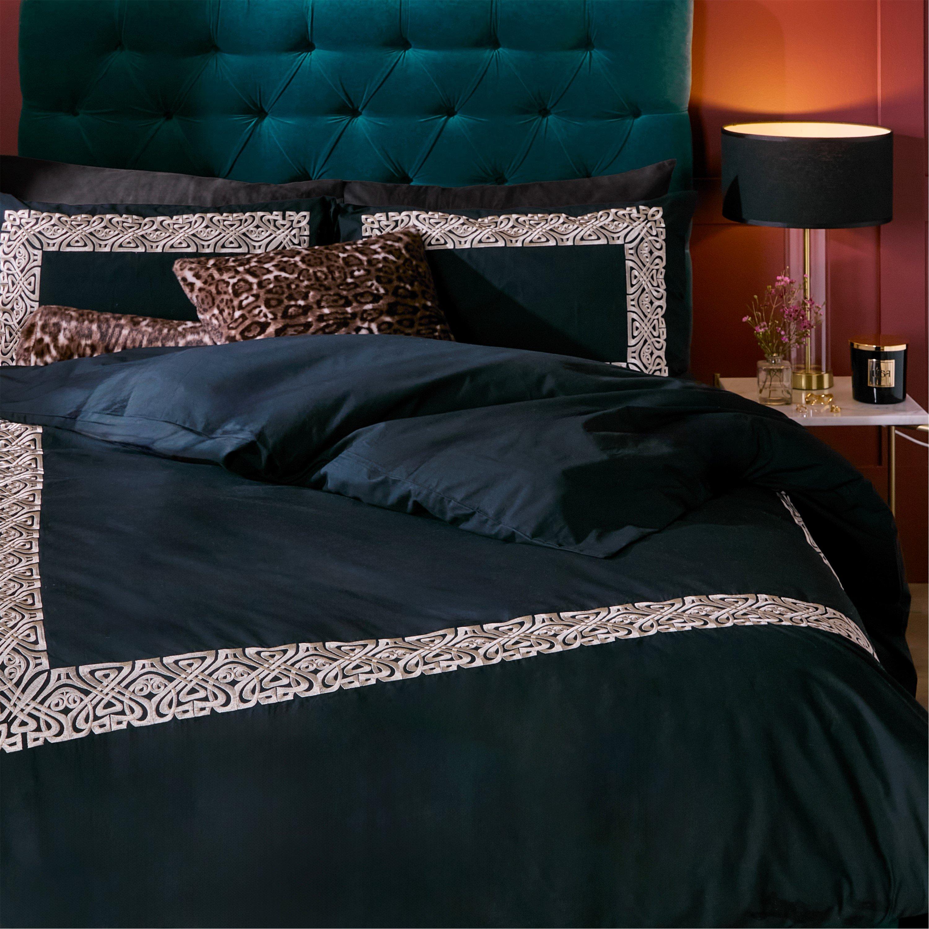 Black - Biba - Serena Pillowcases Set of 2 - 4