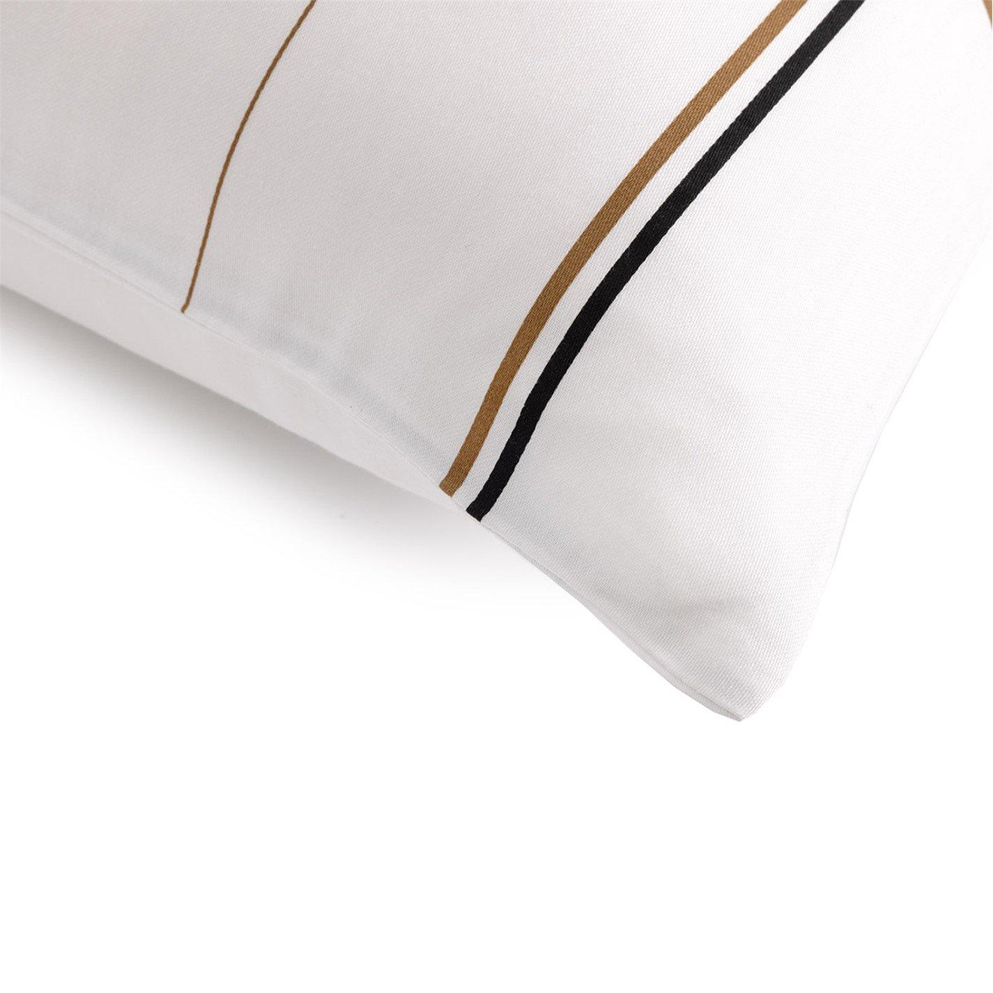 White - Boss Home - Boss Check Pillowcase - 4