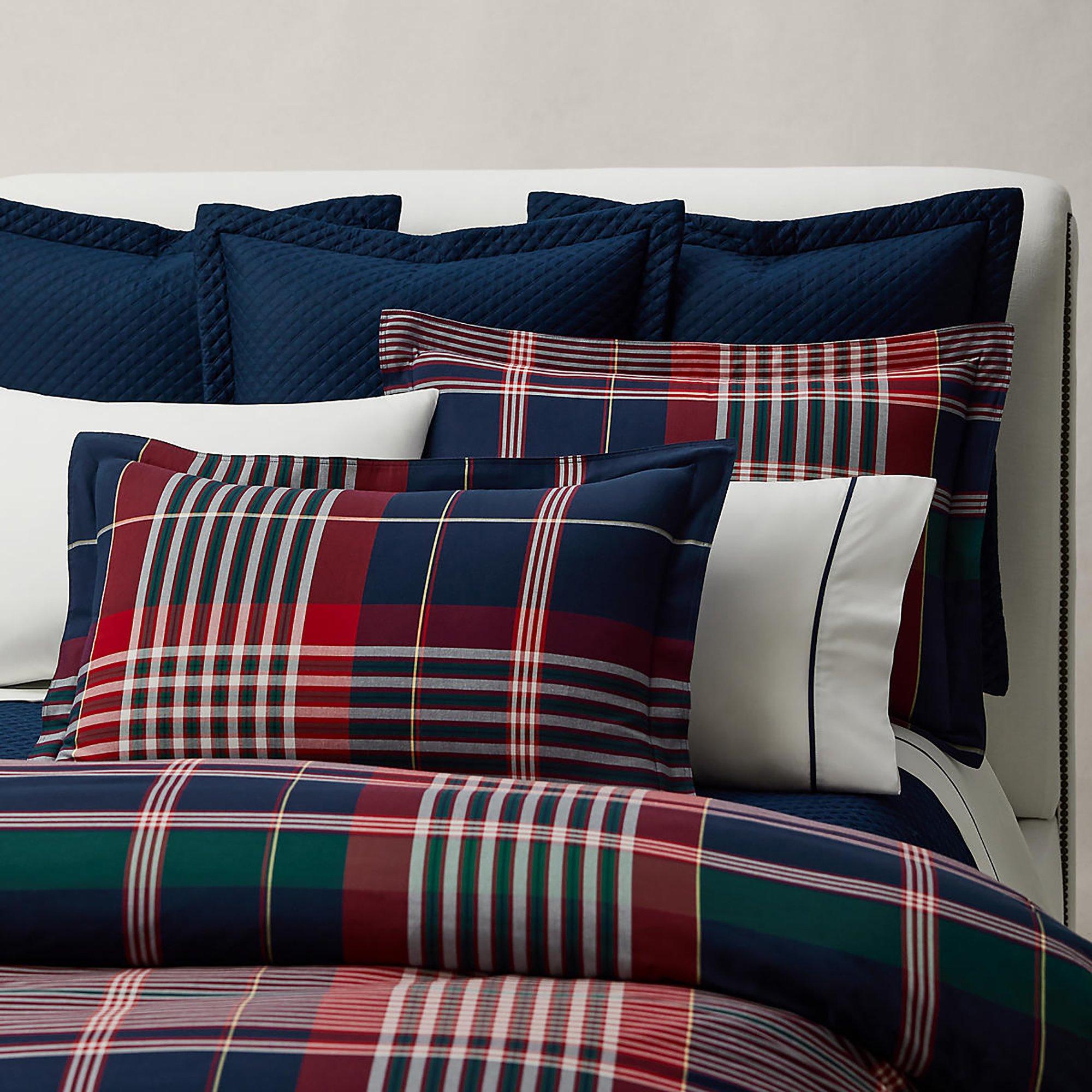 Red - Ralph Lauren Home - Barret Oxford Pillowcase - 3