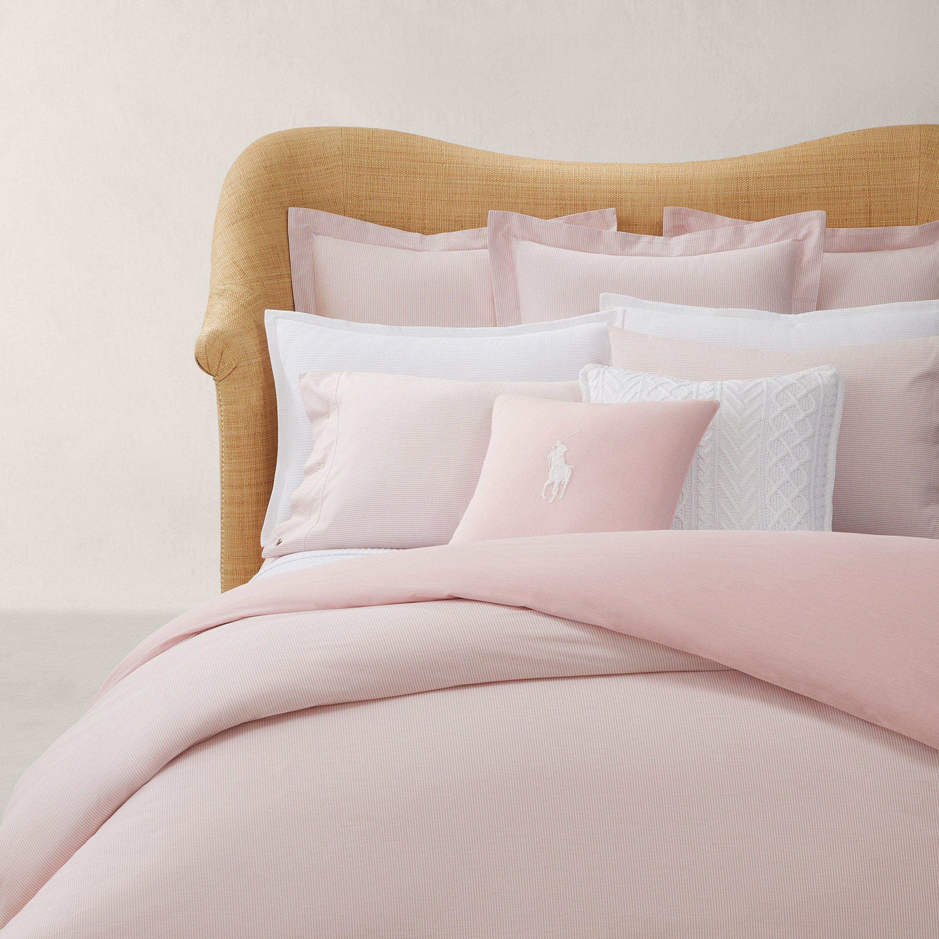 Rosette - Ralph Lauren Home - Oxford Standard Pillowcase Pair - 1
