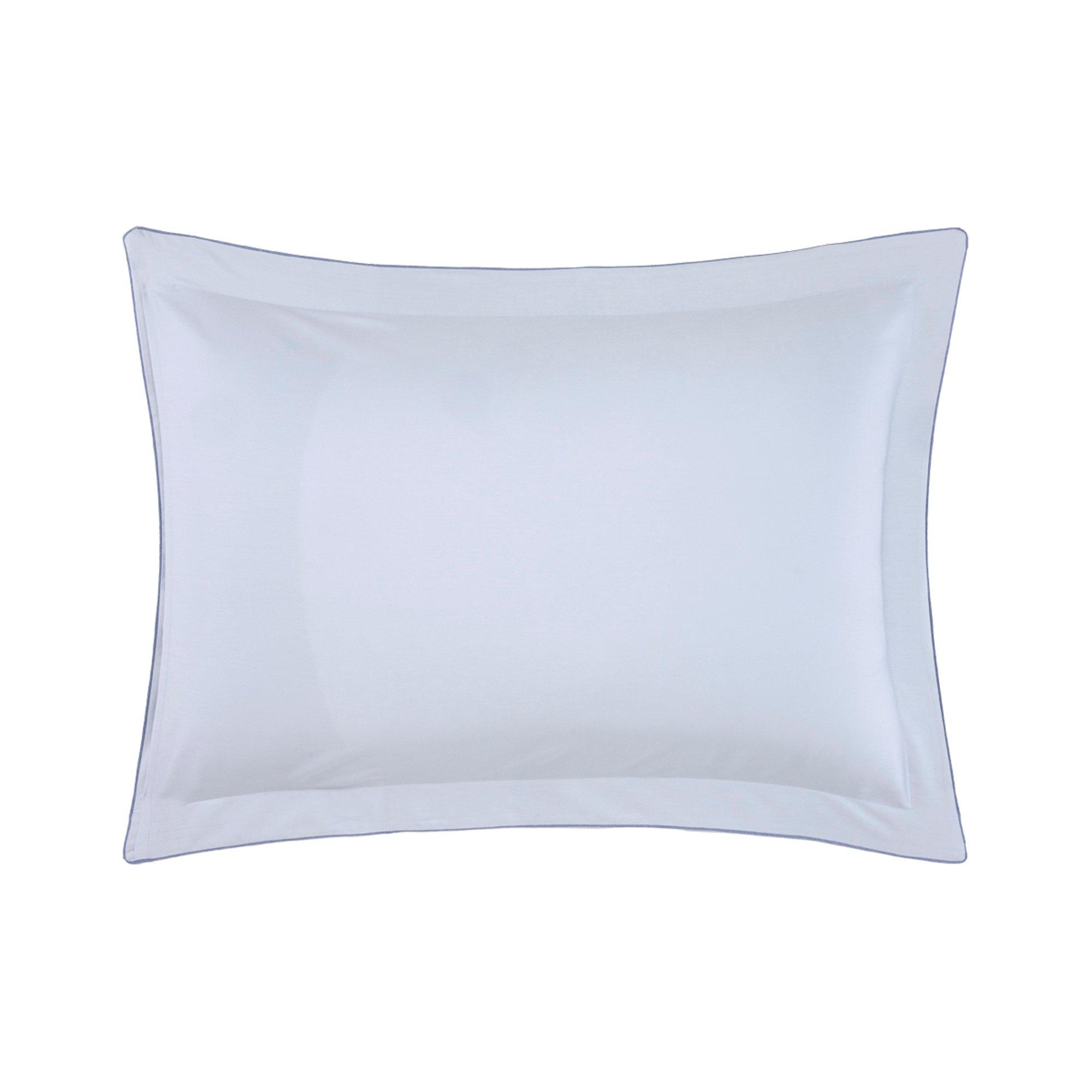 Blue - Yves Delorme - Ecumes Oxford Pillowcase - 3