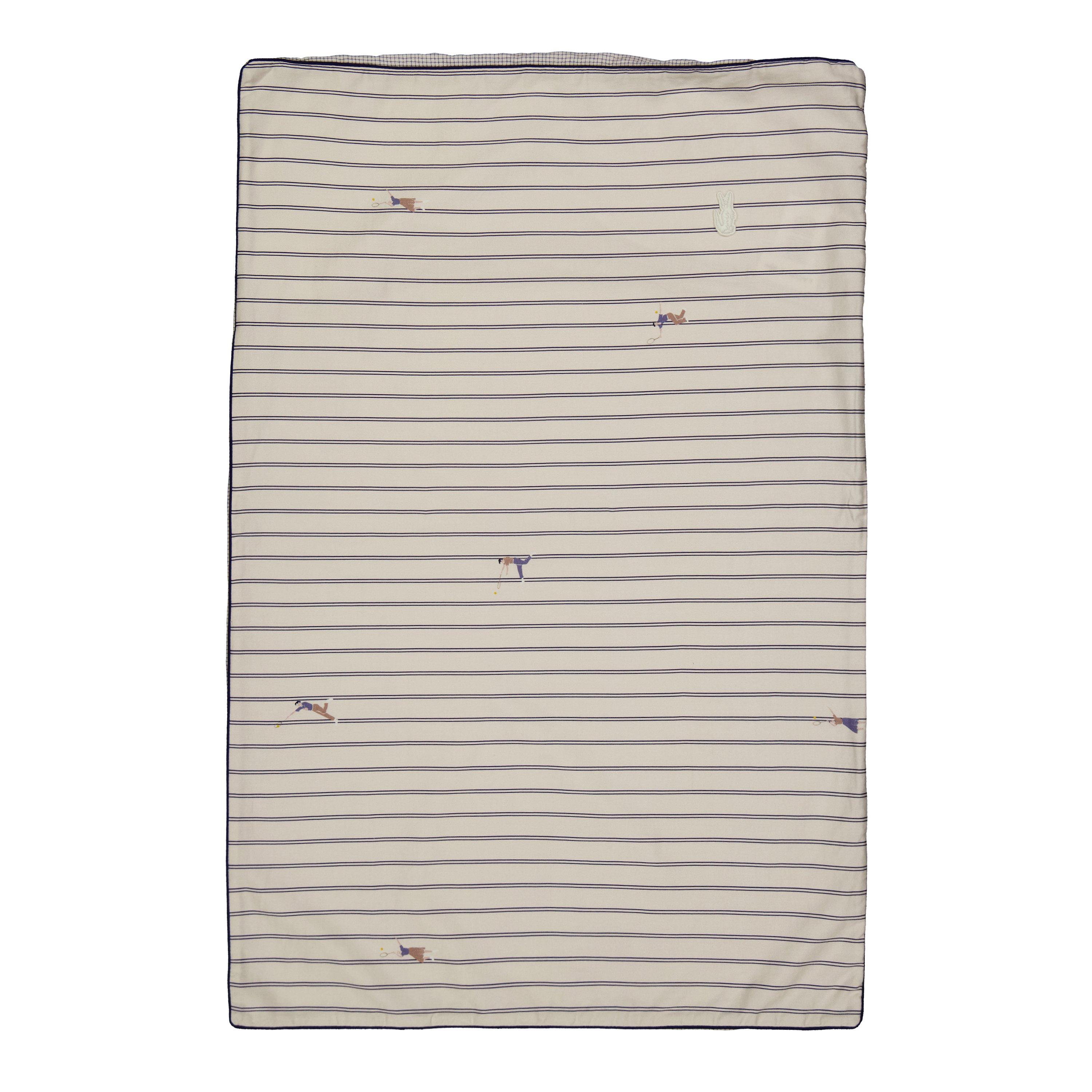 White - Lacoste - L Match Point Pillowcase - 1