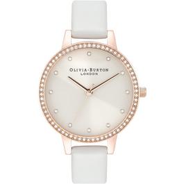 Olivia Burton Olivia Burton Classic Sparkle Bezel Blush & Rose Gold Watch