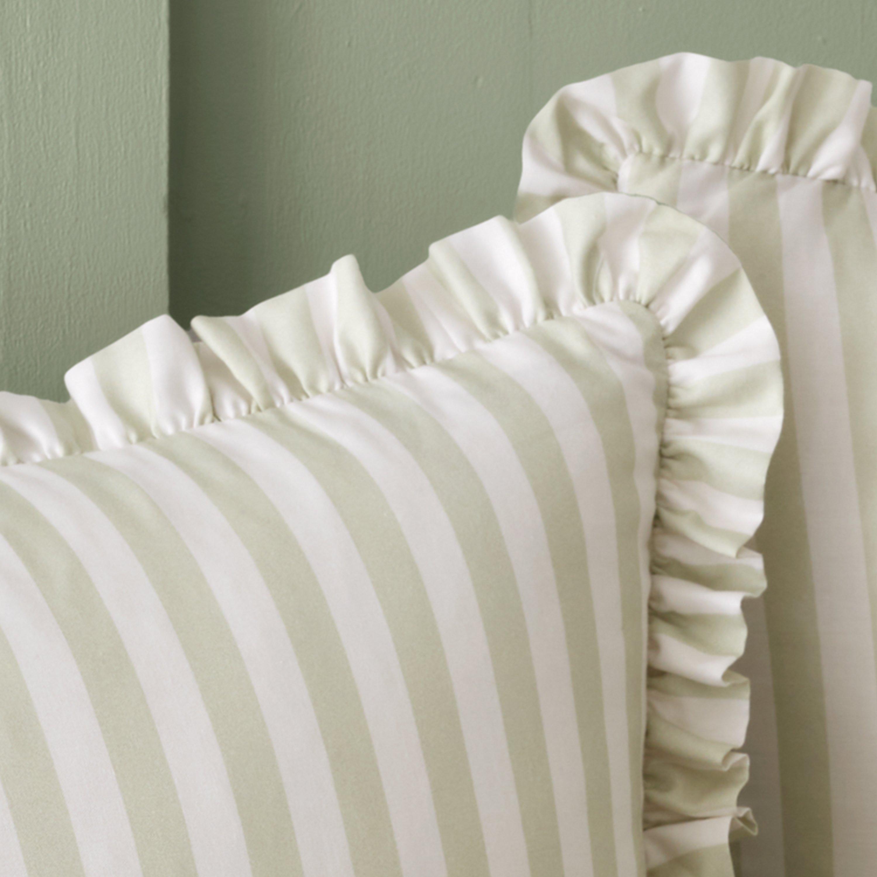 Green - Cath Kidston - Stripe Pillowcase - 2