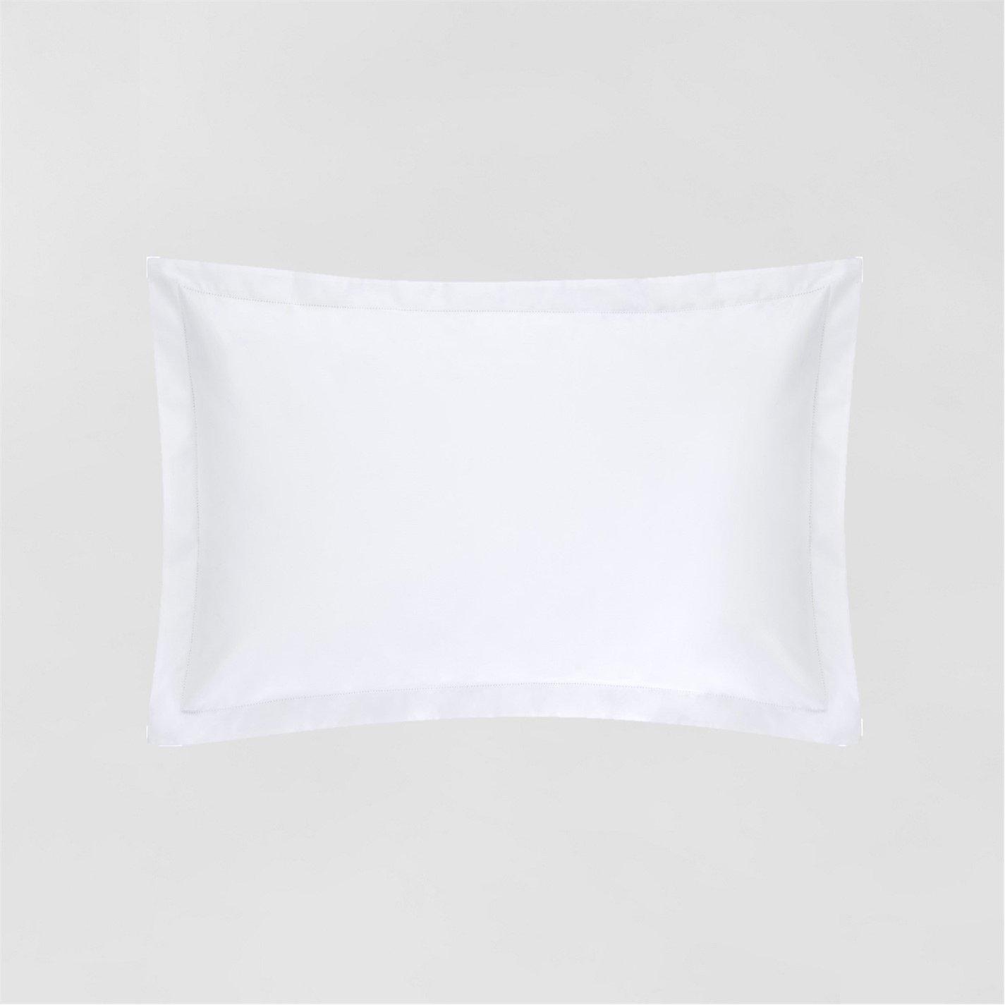 Sheridan  1000Tc Cotton Sateen Tailored Pillowcase - Snow - 50cm x 75cm