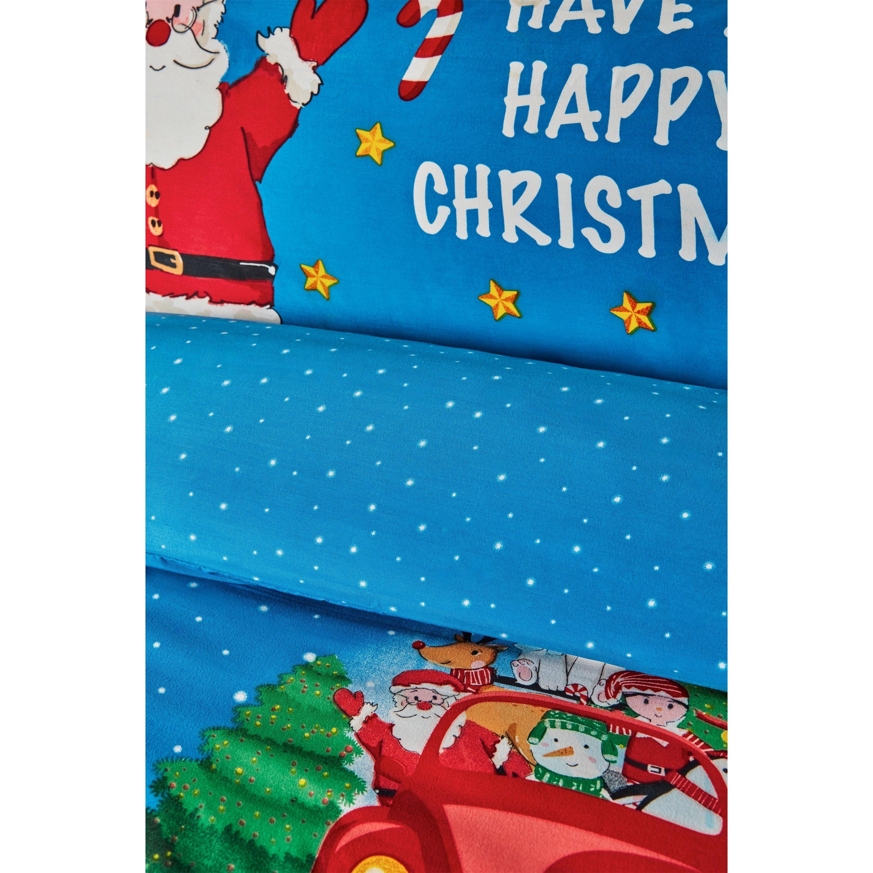 MULTI - Homelife - Studio Santa and Friends Pillowcase - 2