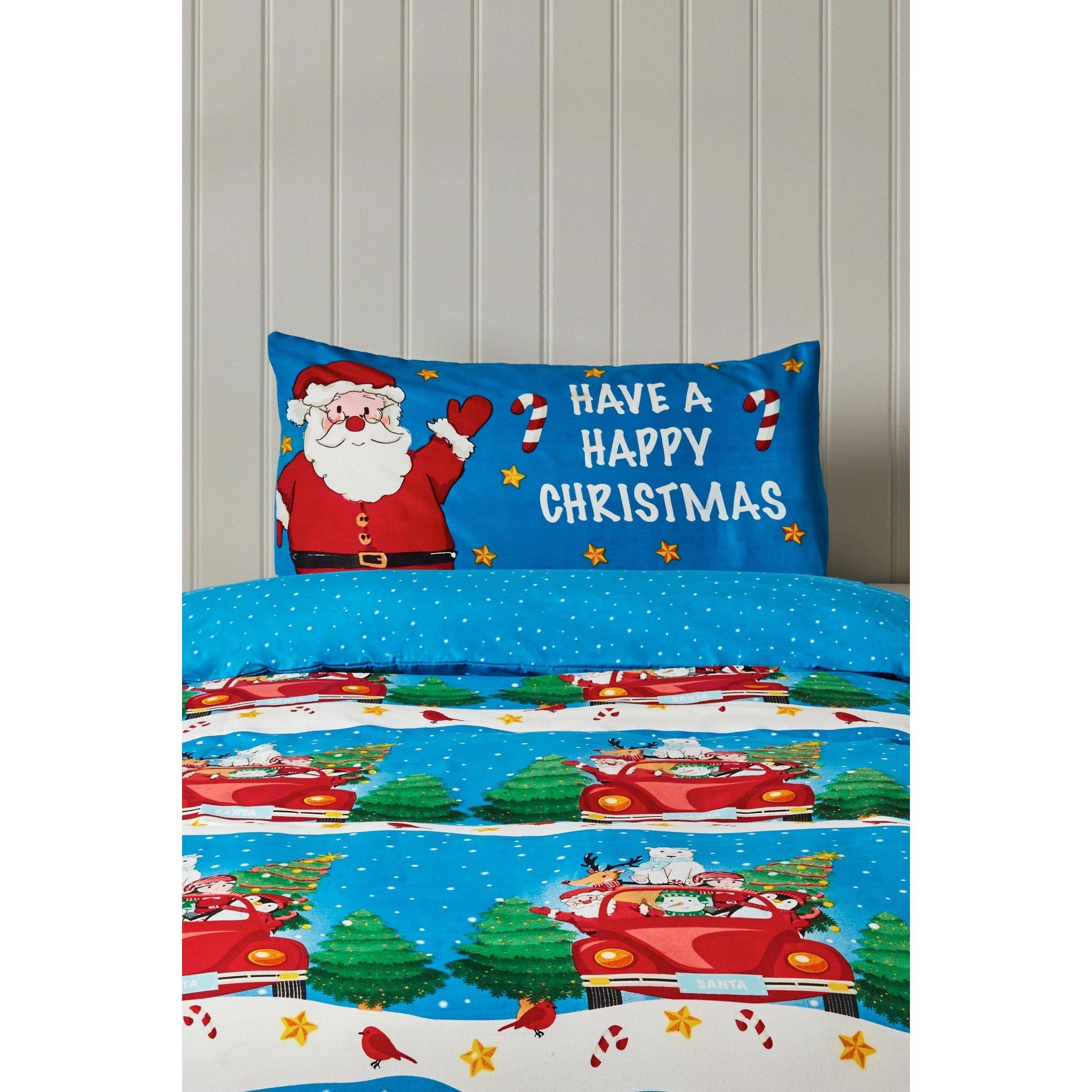 MULTI - Homelife - Studio Santa and Friends Pillowcase - 3