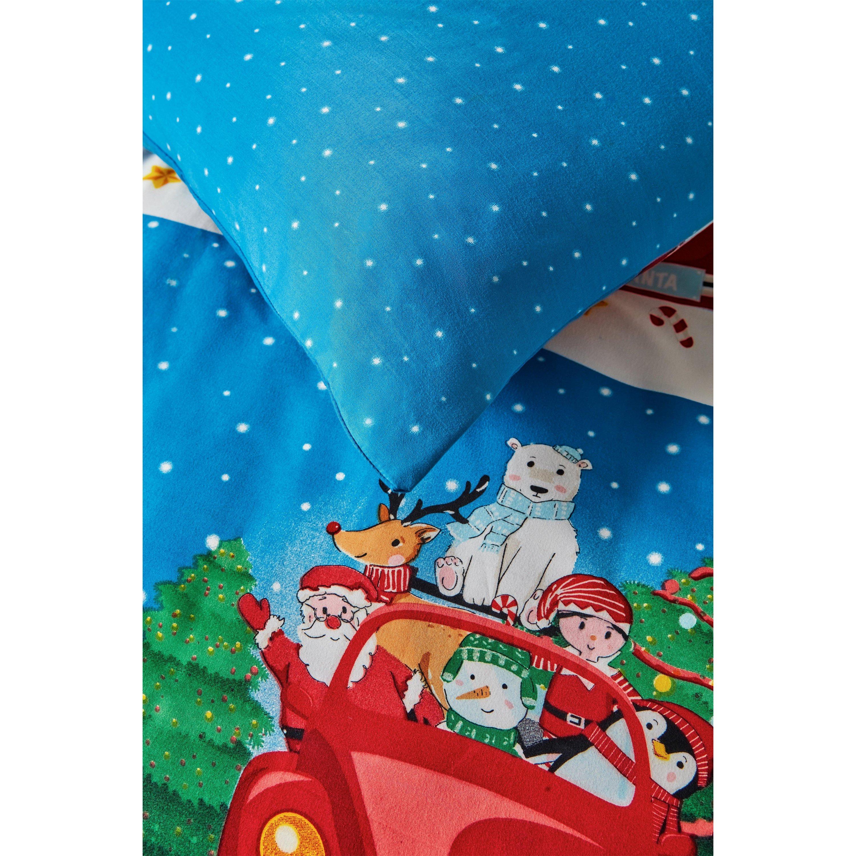 MULTI - Homelife - Studio Santa and Friends Pillowcase - 5