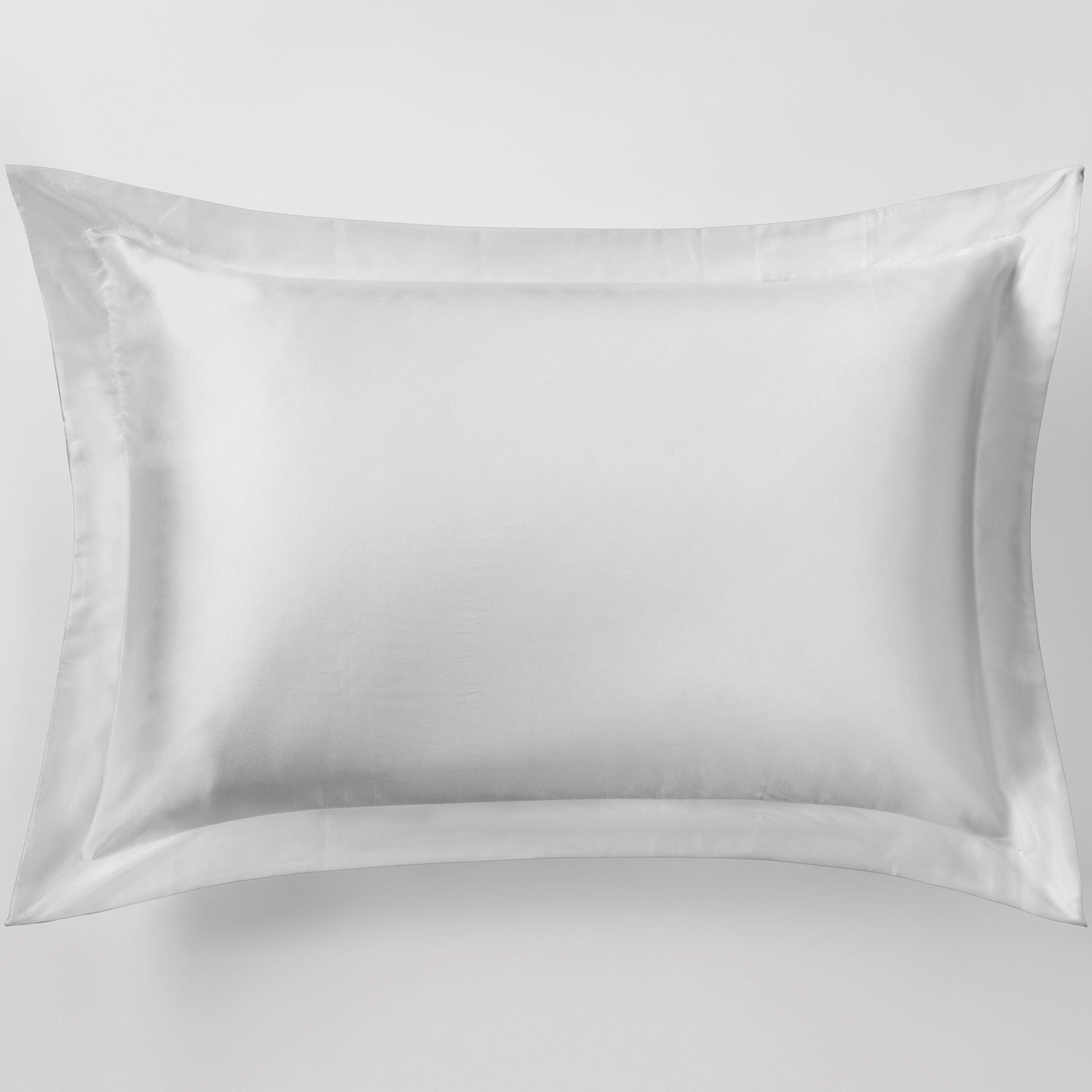 Sheridan  Silk Tailored Pillowcase - Silver - Oxford