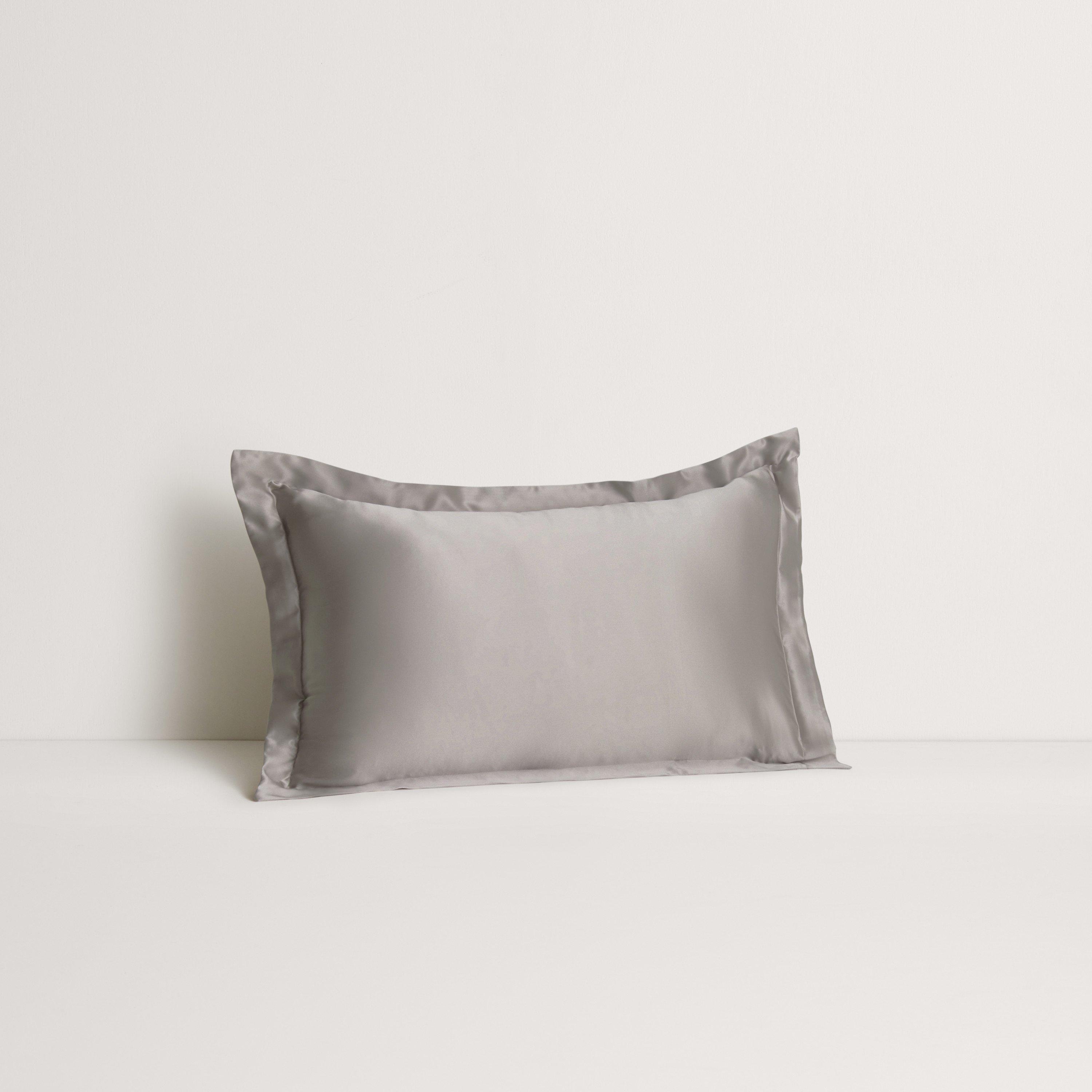 Sheridan Silk Tailored Pillowcase - Storm - Oxford