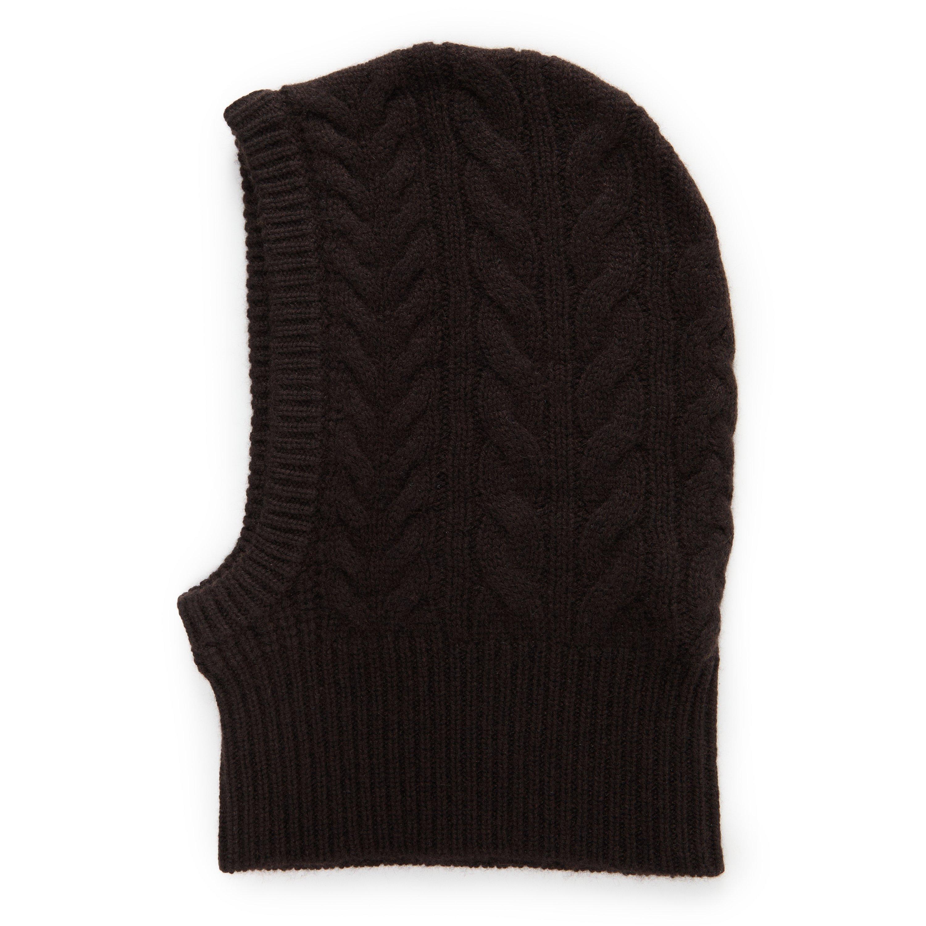 DARK BROWN - Lisa Yang - Ylda Balaclava - 2